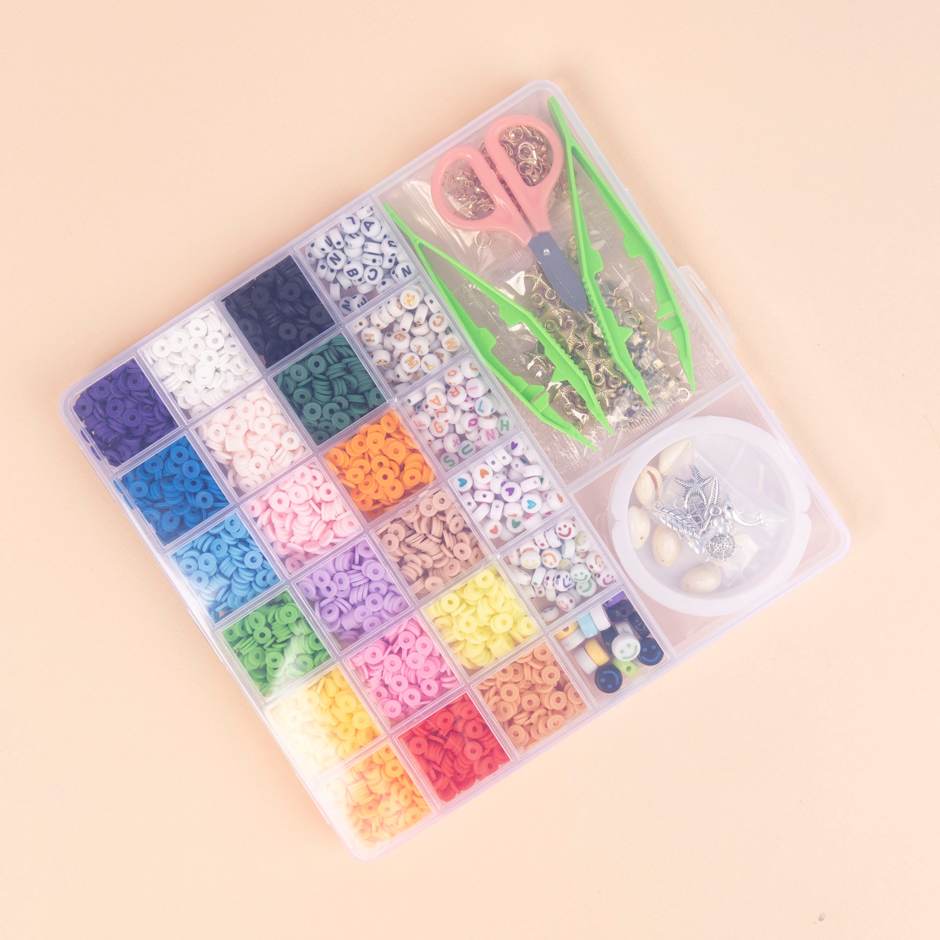 Clay Bead Jewellery Making Kit (6,000+pcs)