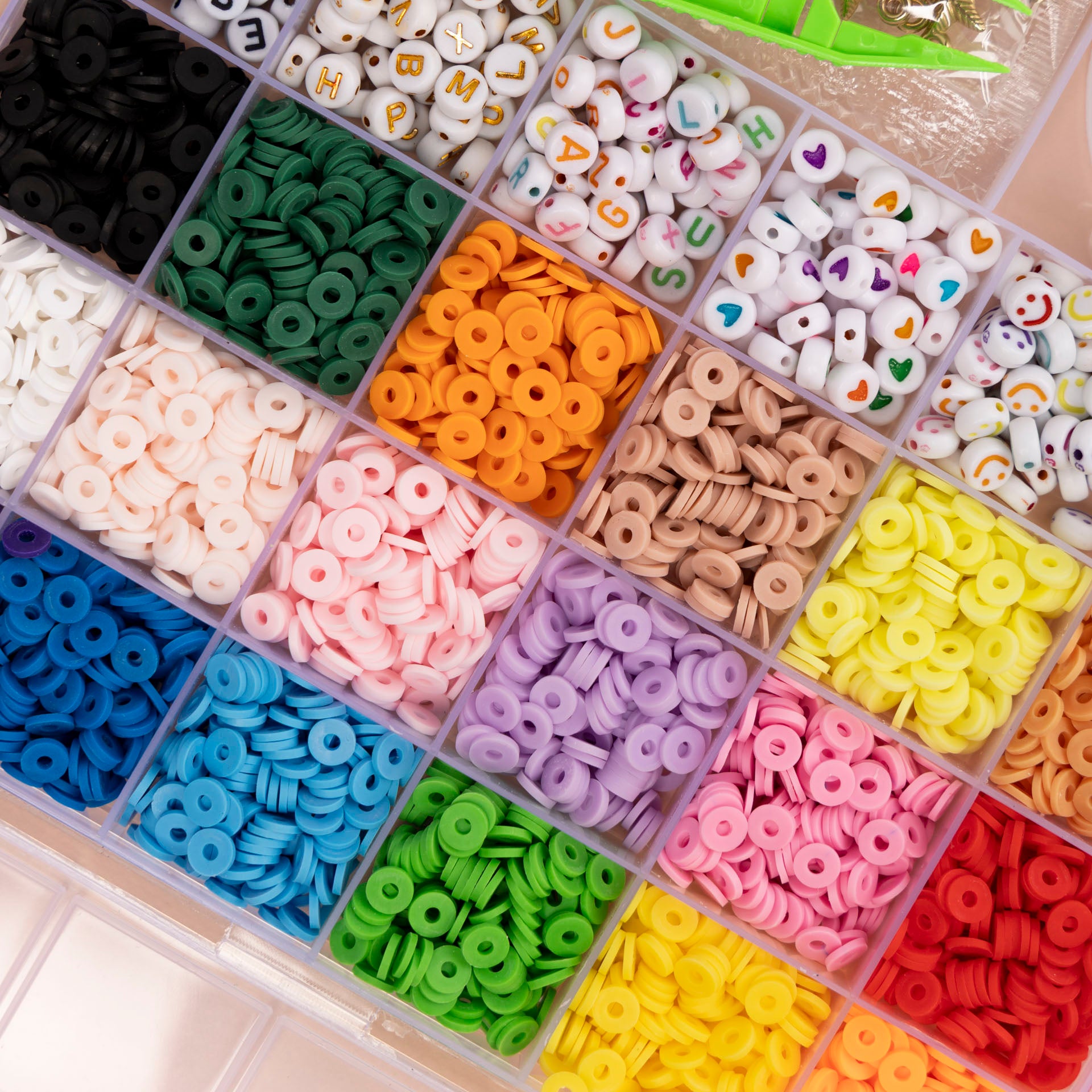 Clay Bead Jewellery Making Kit (6,000+pcs)