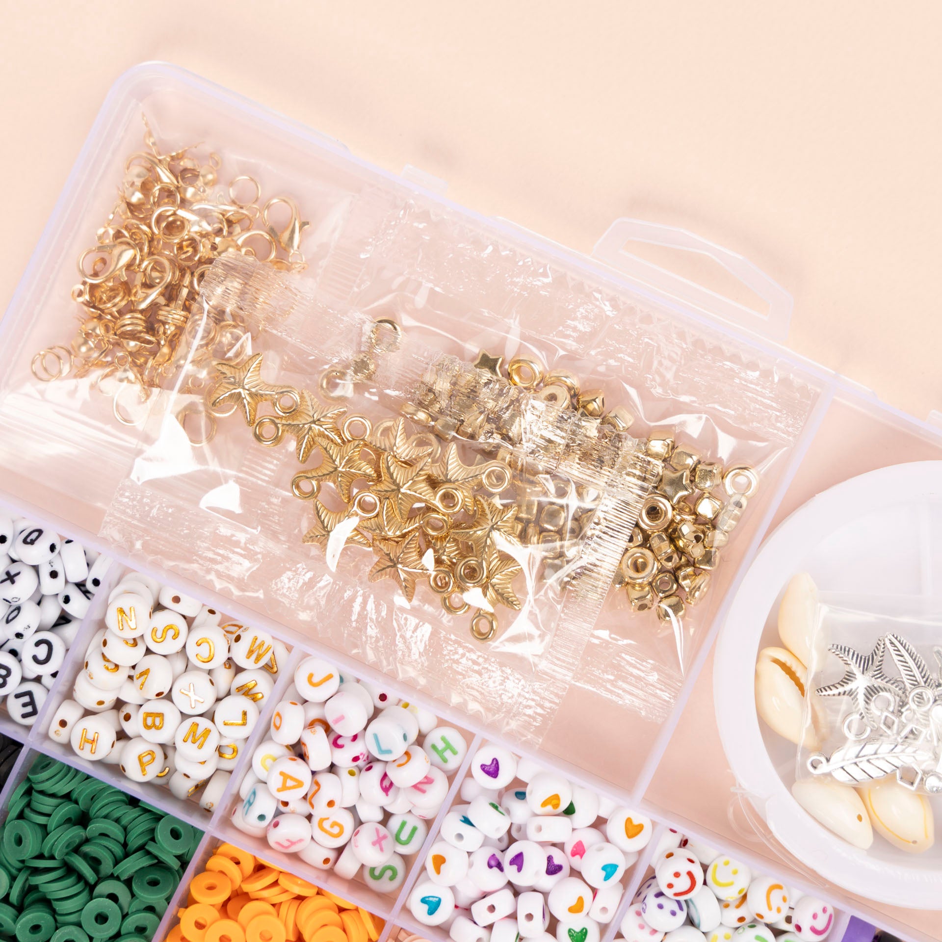 Clay Bead Jewellery Making Kit (6,000+pcs)