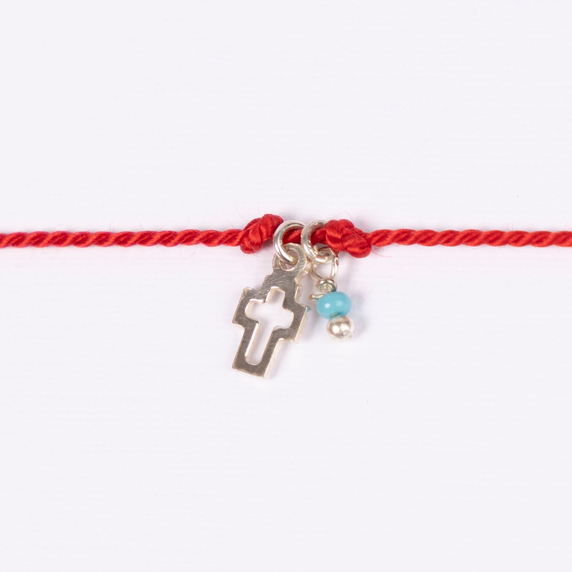 The Red Silk Bracelet Collection (assorted charms)
