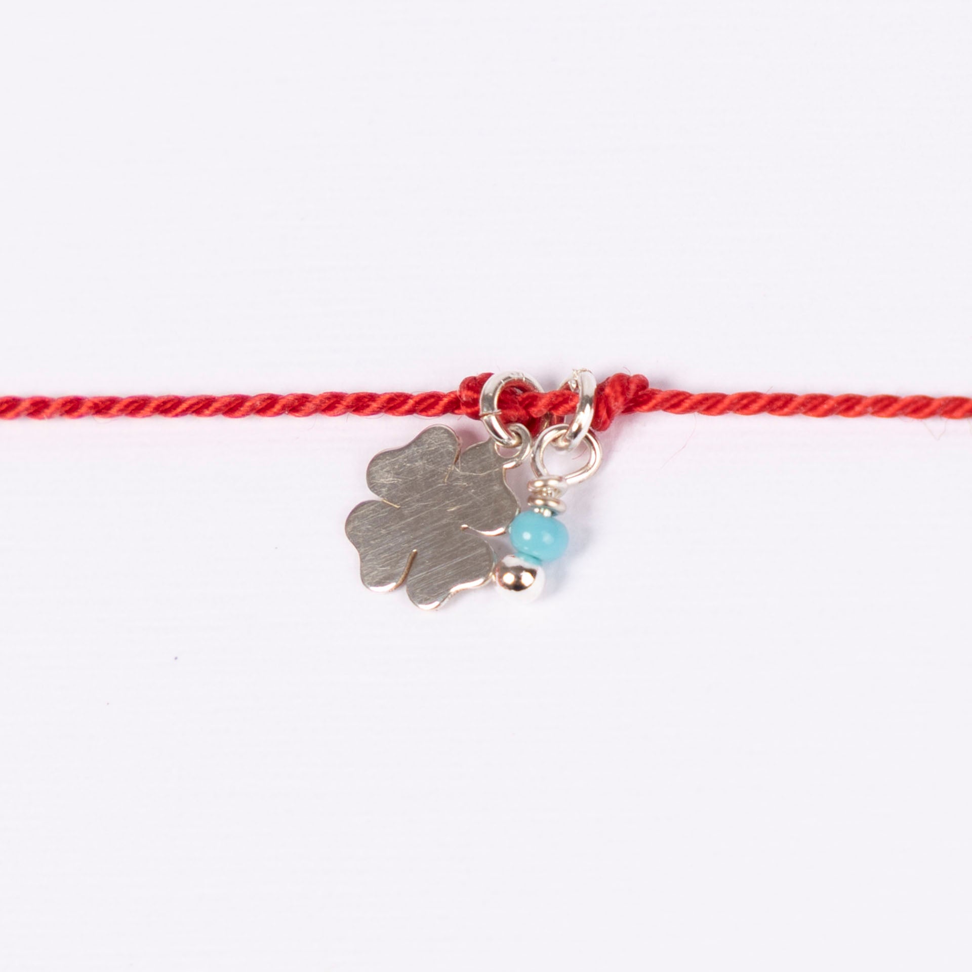The Red Silk Bracelet Collection (assorted charms)