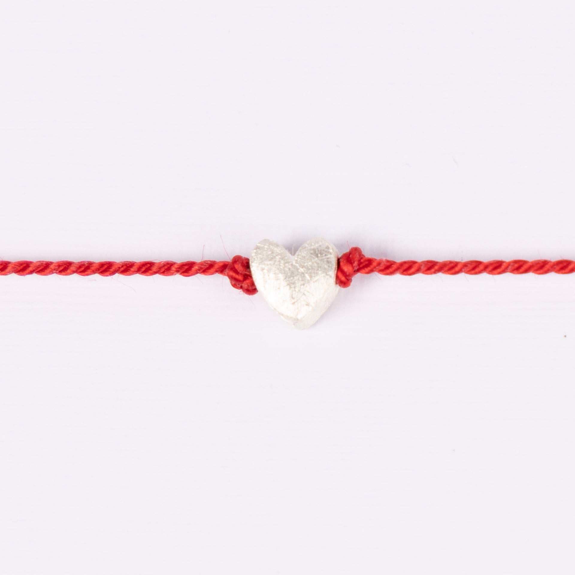 The Red Silk Bracelet Collection (assorted charms)