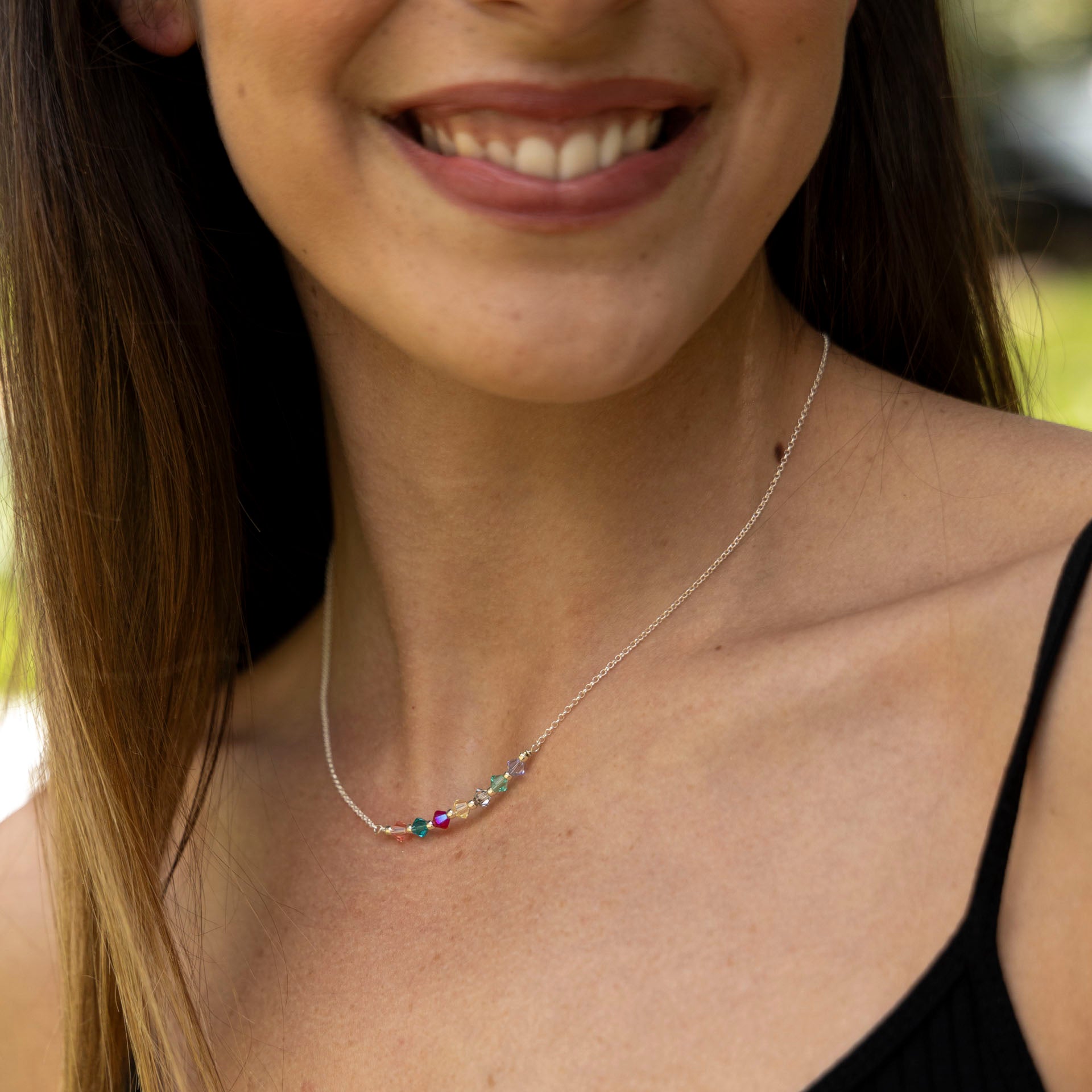 Romantic Crystal Necklace Collection – Summer Vibes