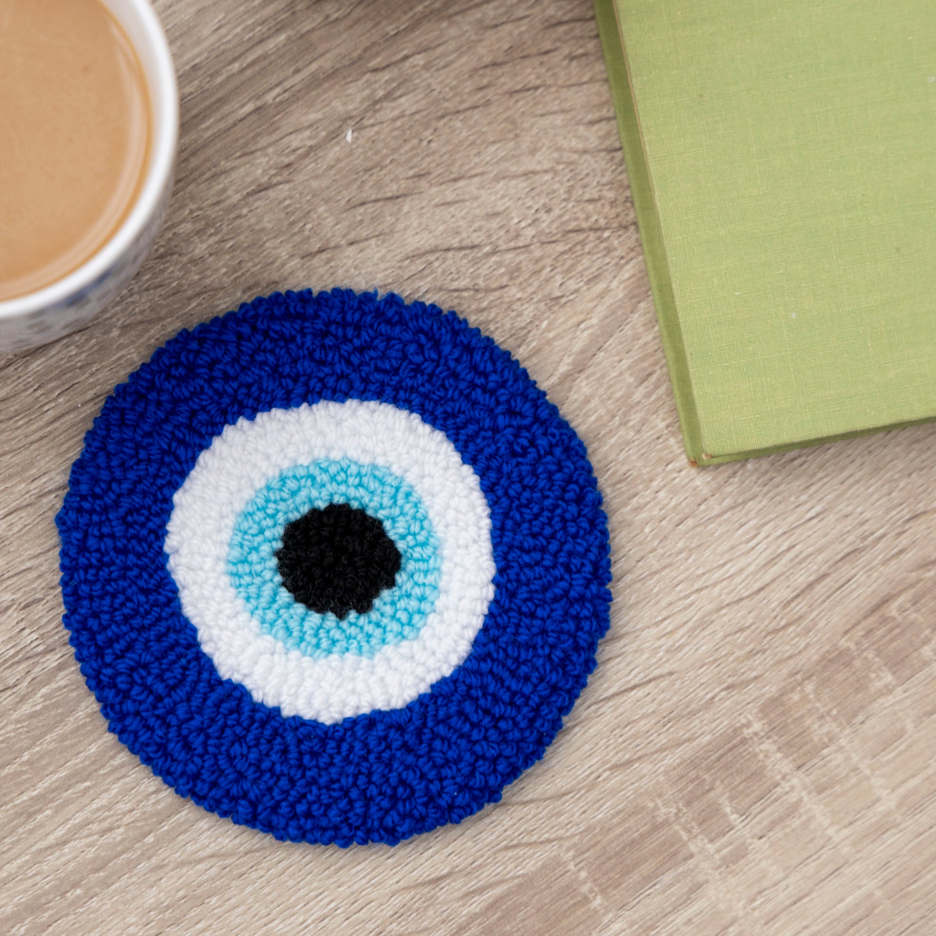 Evil Eye Mug Rug