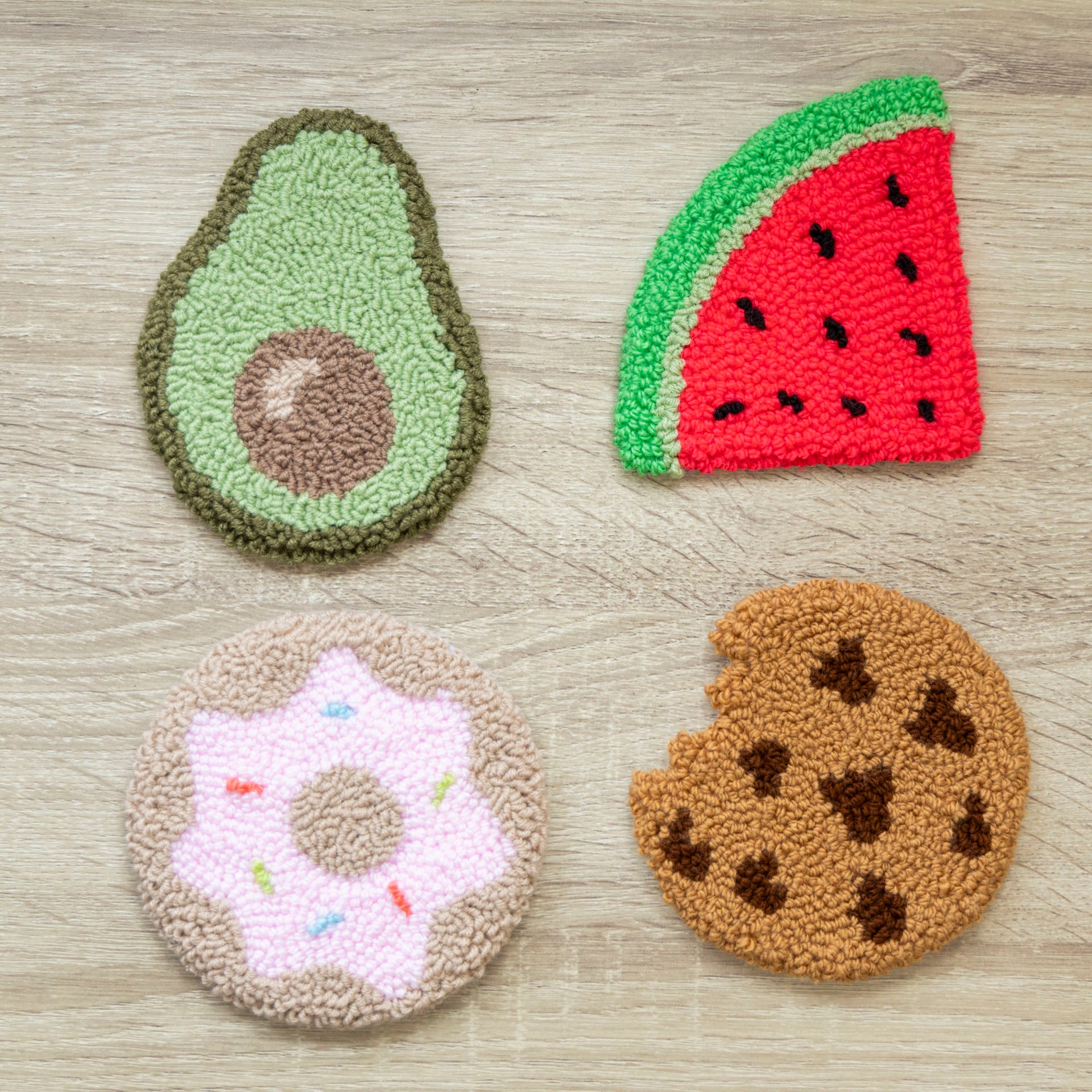 Foodie Mug Rugs (assorted designs)