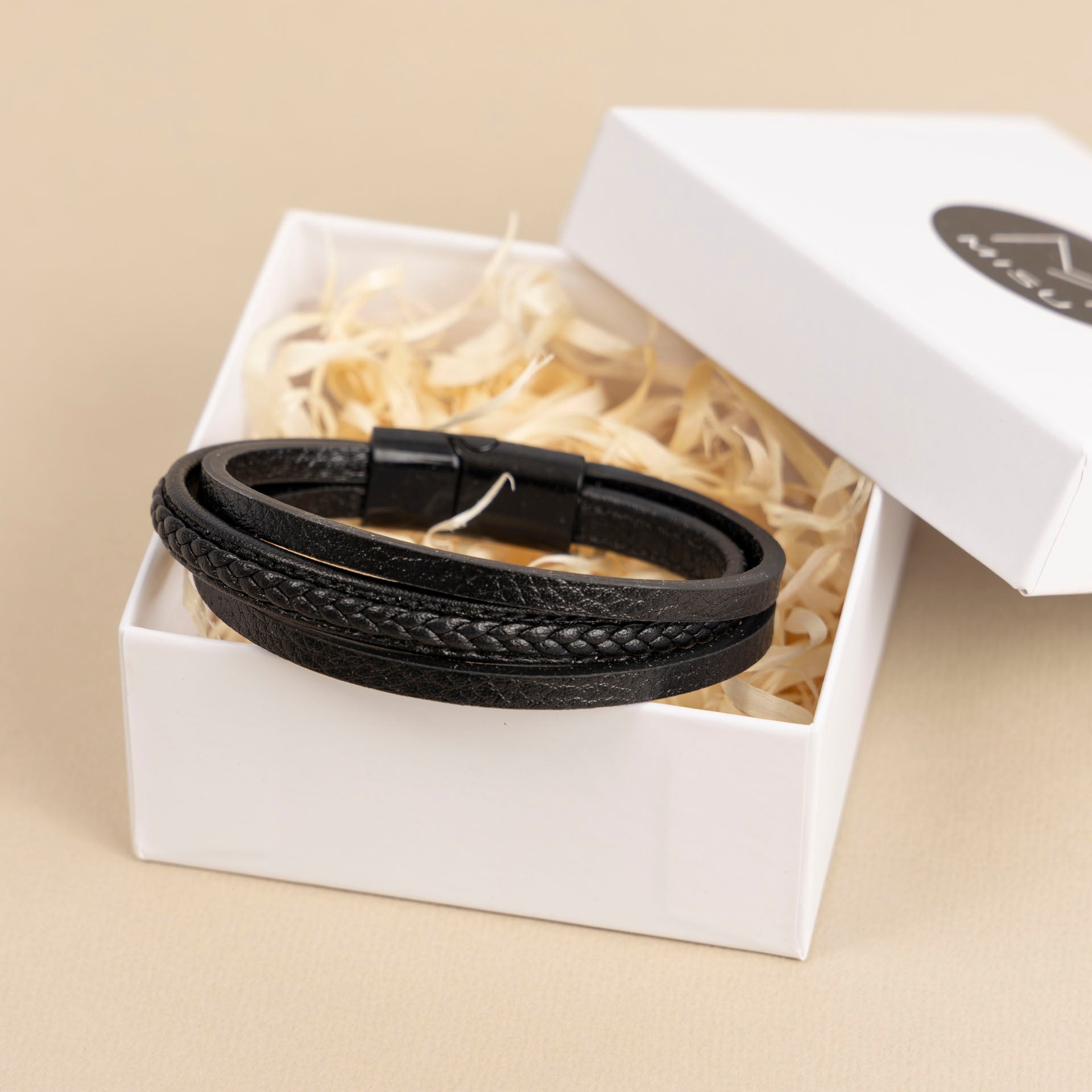 Men's Genuine Leather Bracelet