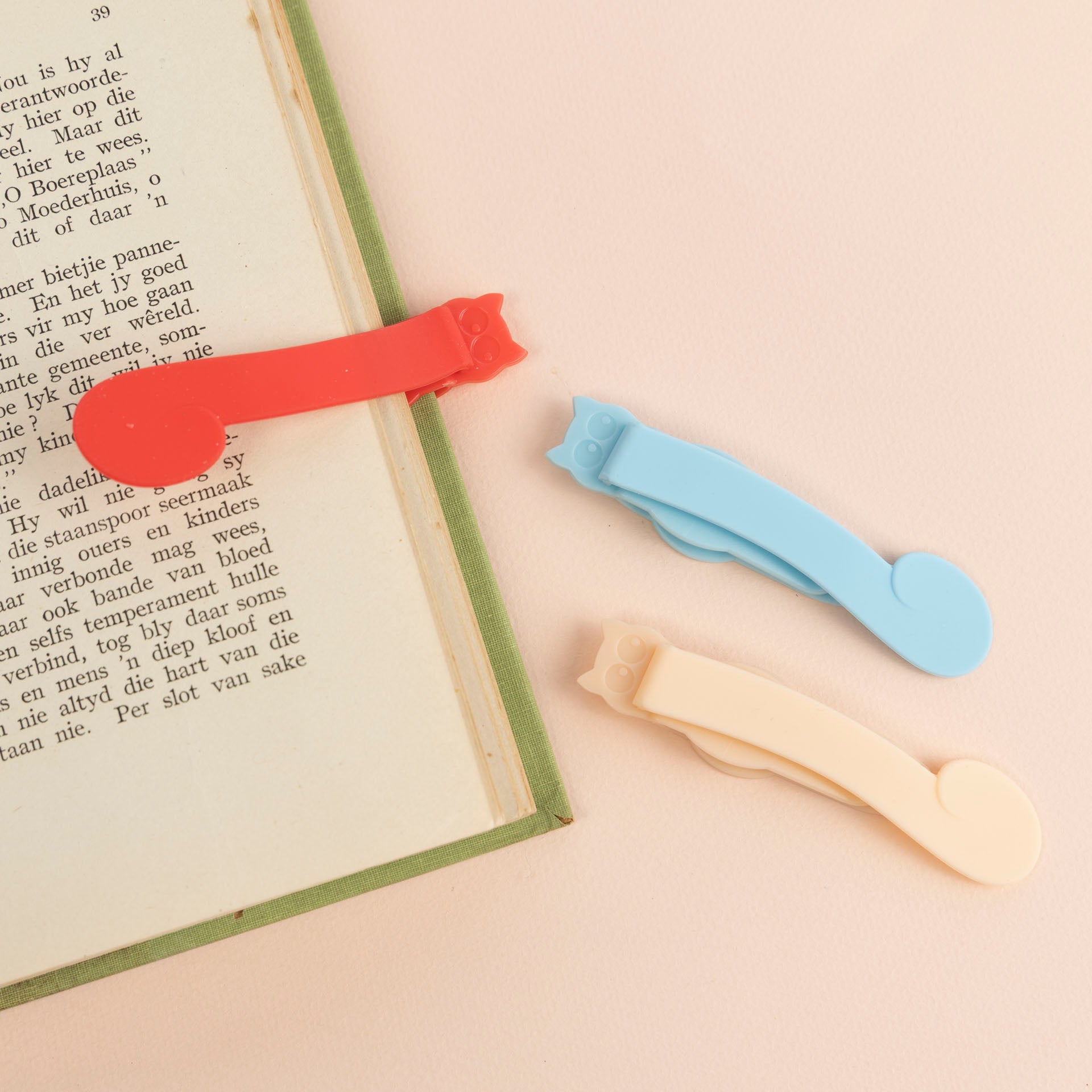 Cat Magic Silicone Bookmarks (set of 3)