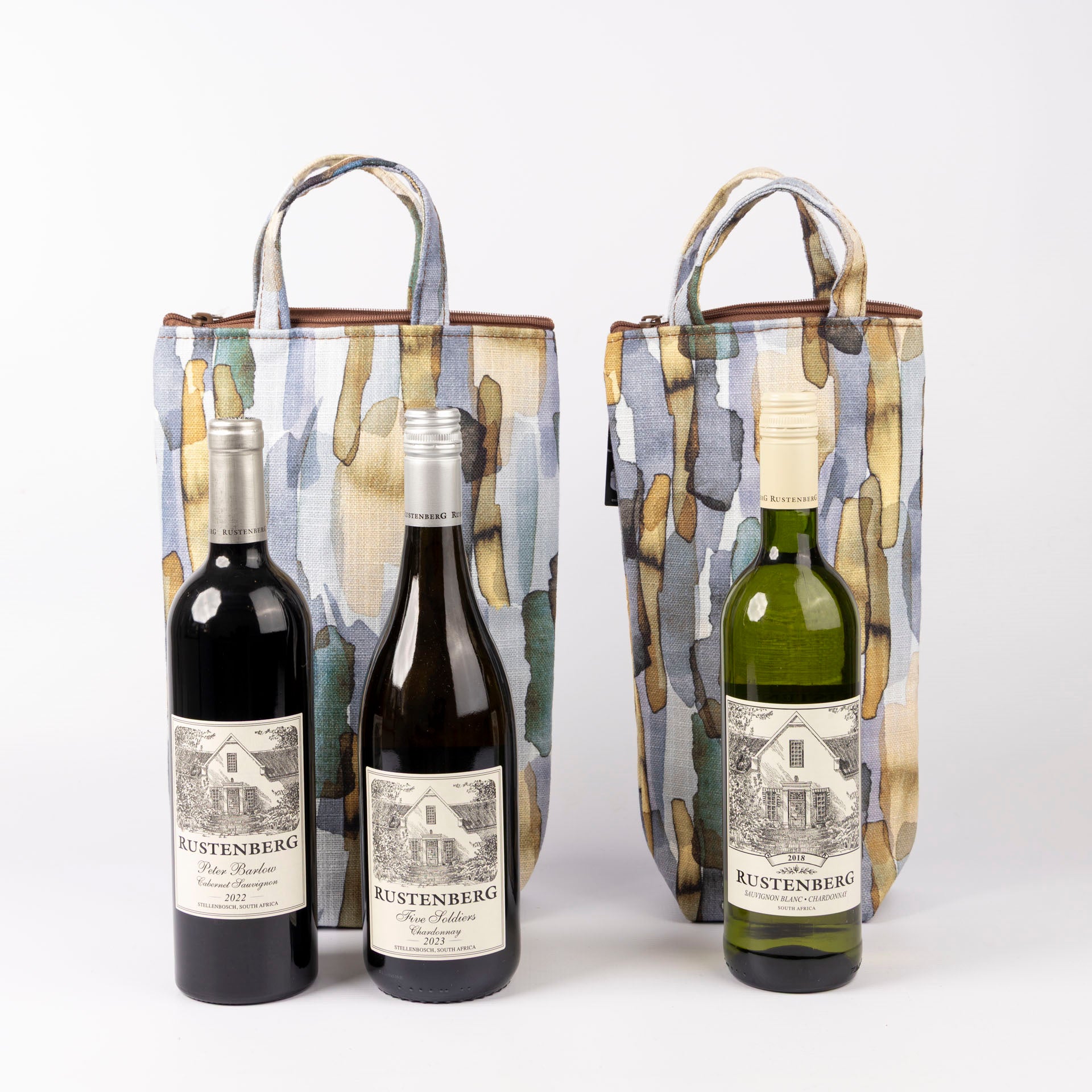 The Wine Collection – Luxury Cooler Totes (Single or Double – assorted styles)