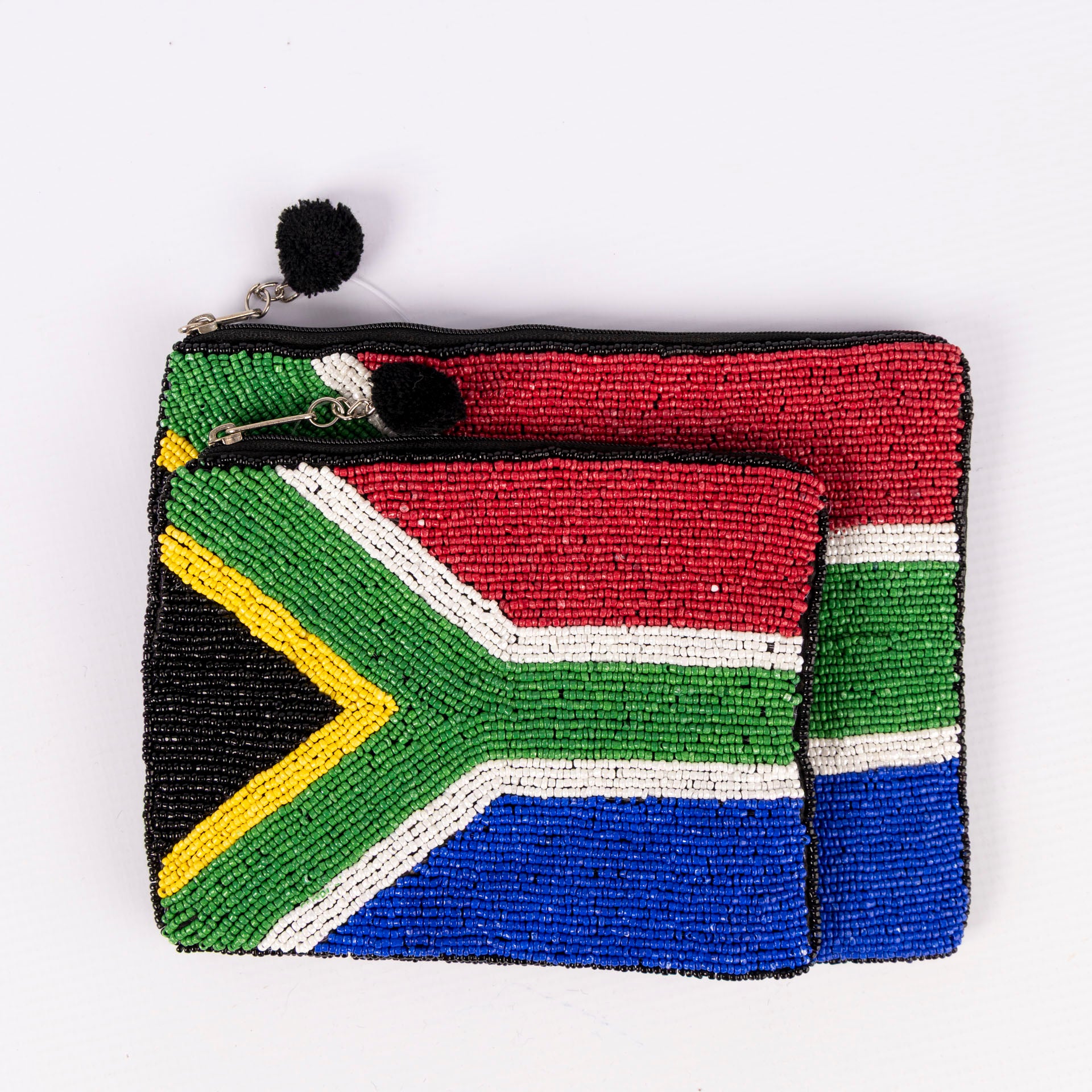 South African Flag Beaded Purse (assorted sizes)