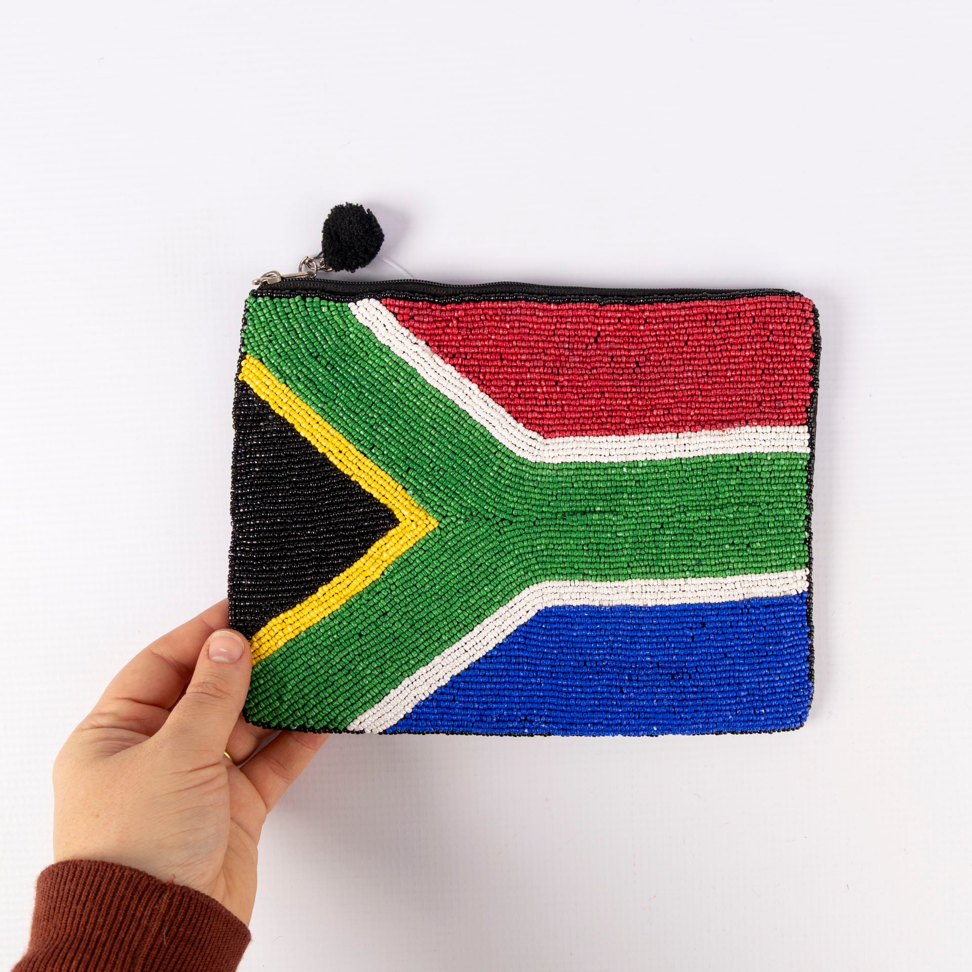 South African Flag Beaded Purse (assorted sizes)