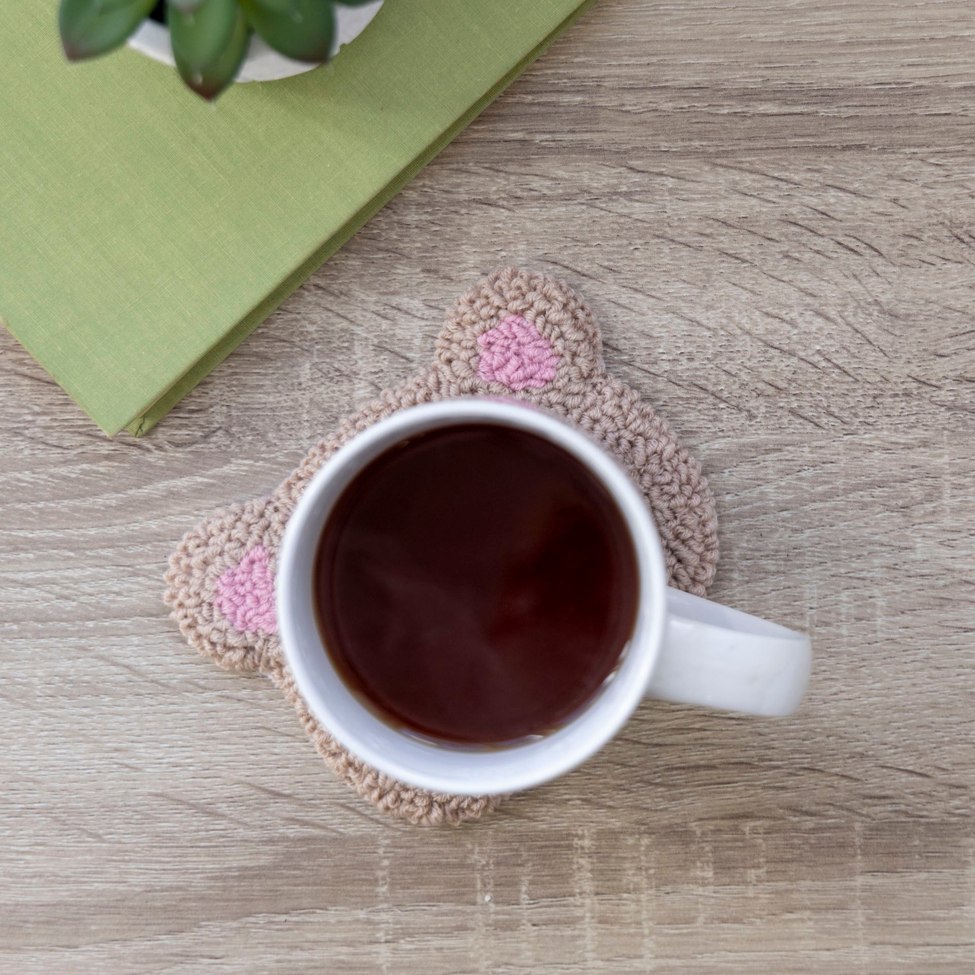 Animal Mug Rugs (assorted designs)