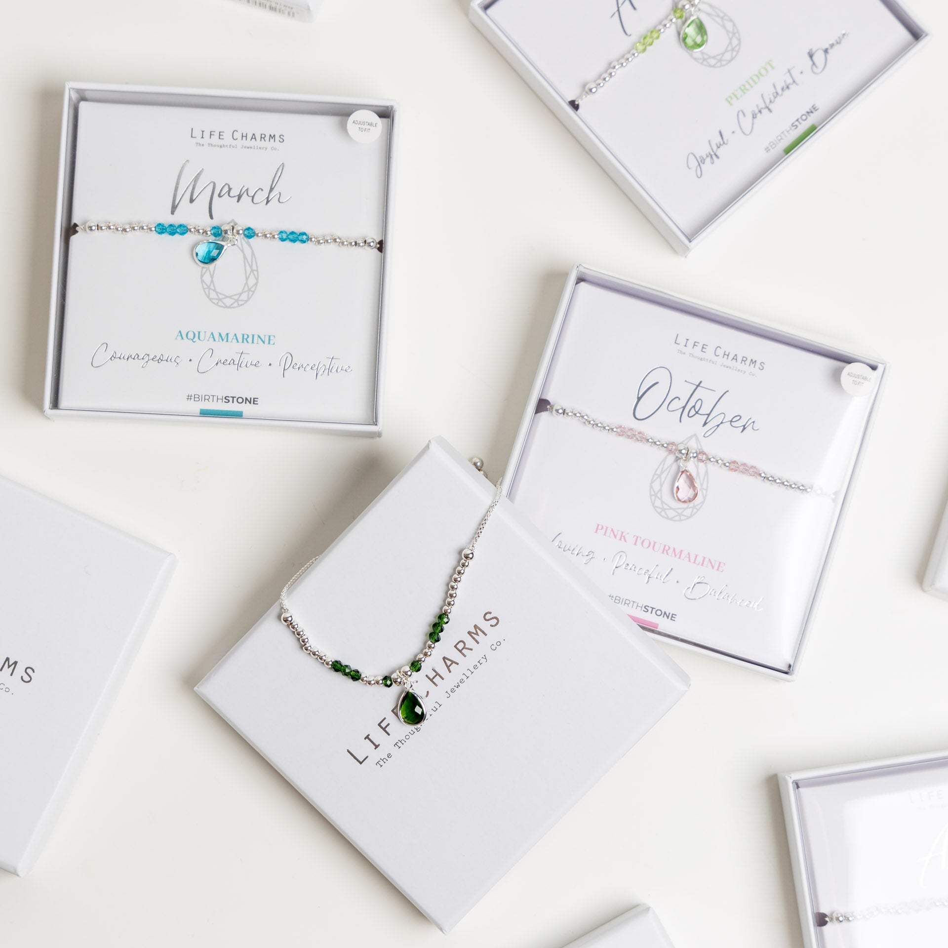 Birthstone Keepsake Bracelets