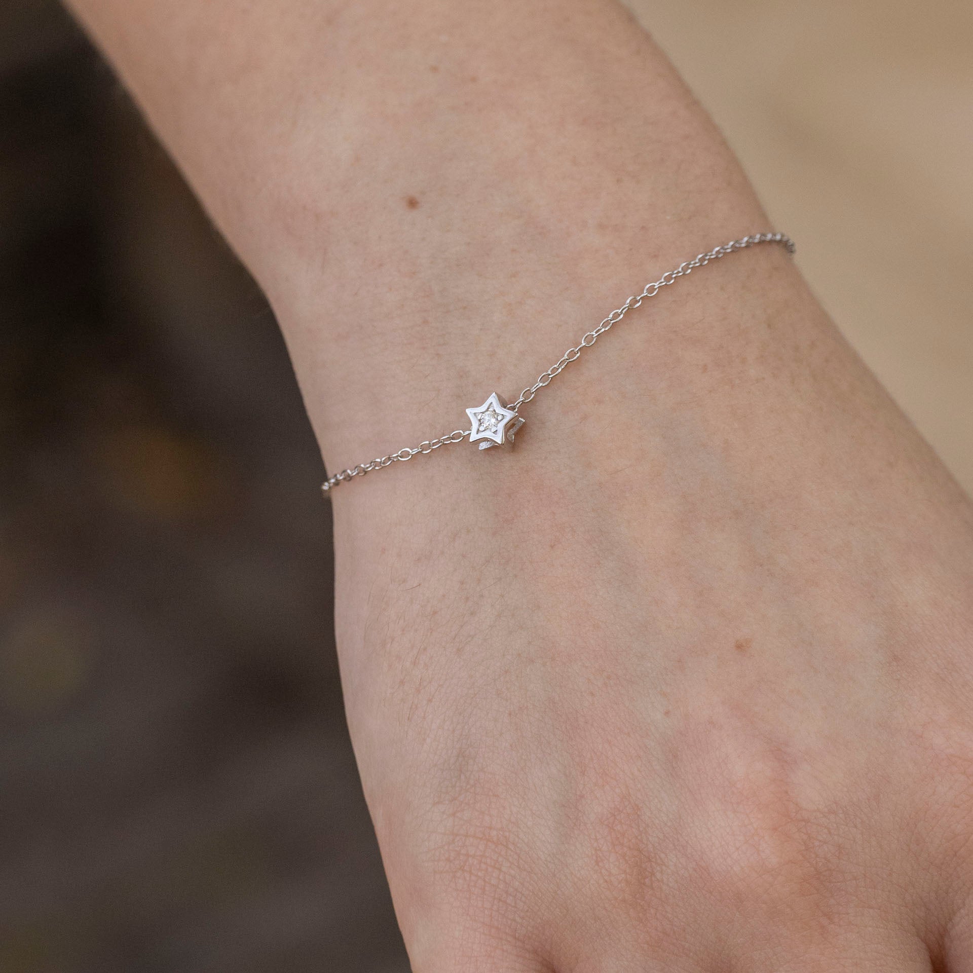 Sterling Silver Little Star Bracelet