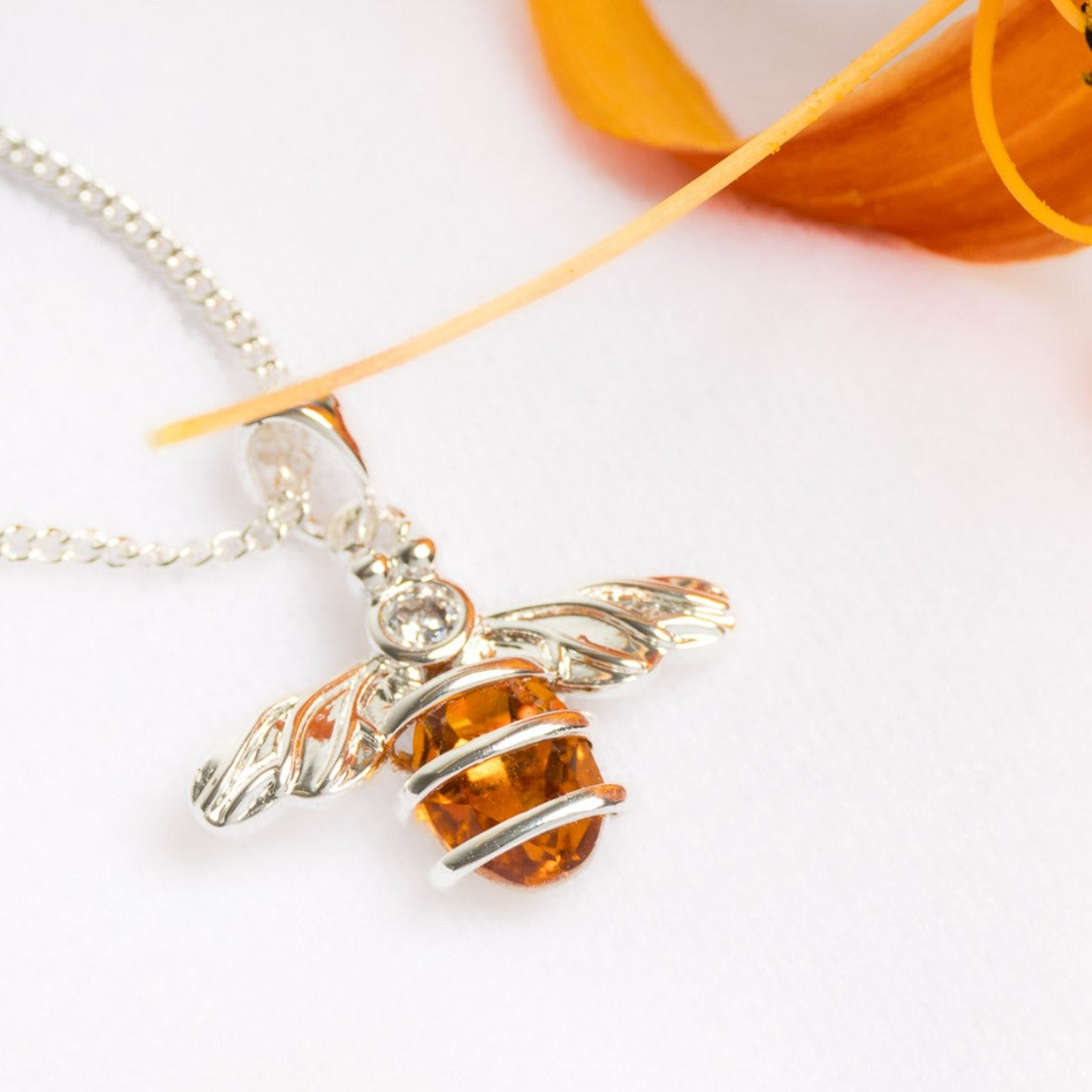 Honeybee Coil Necklace