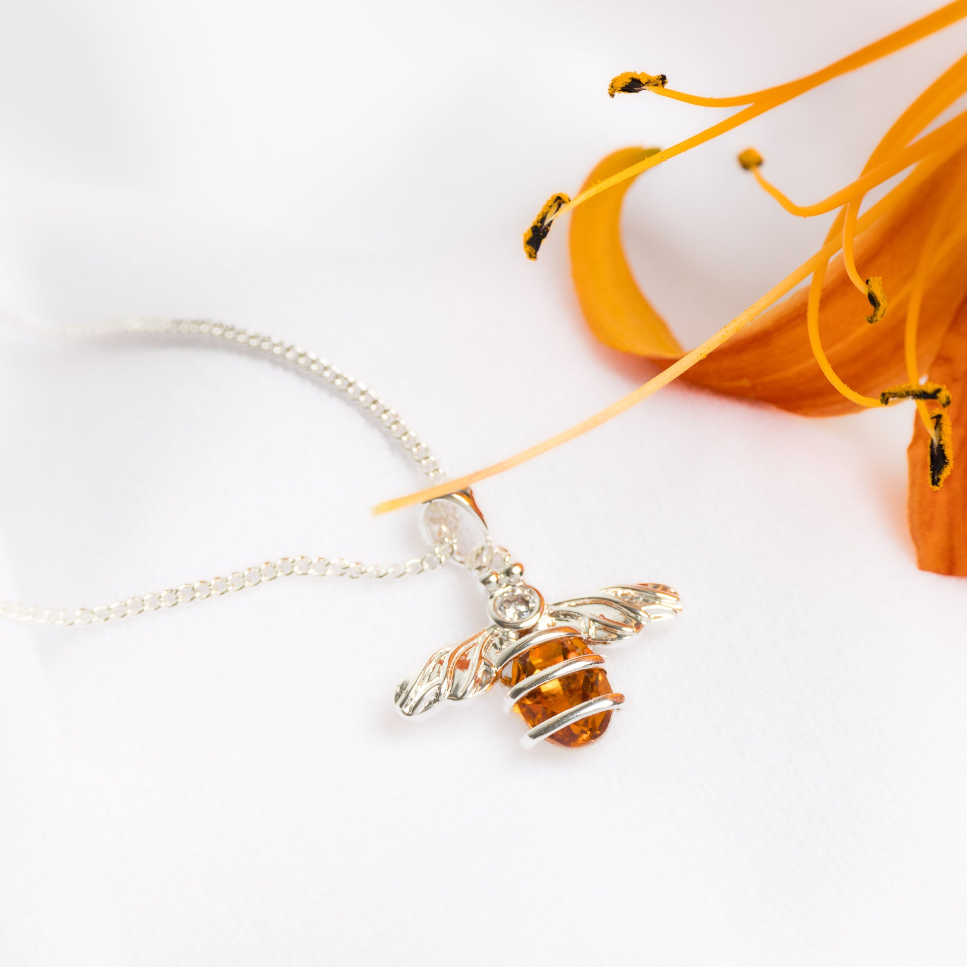 Honeybee Coil Necklace