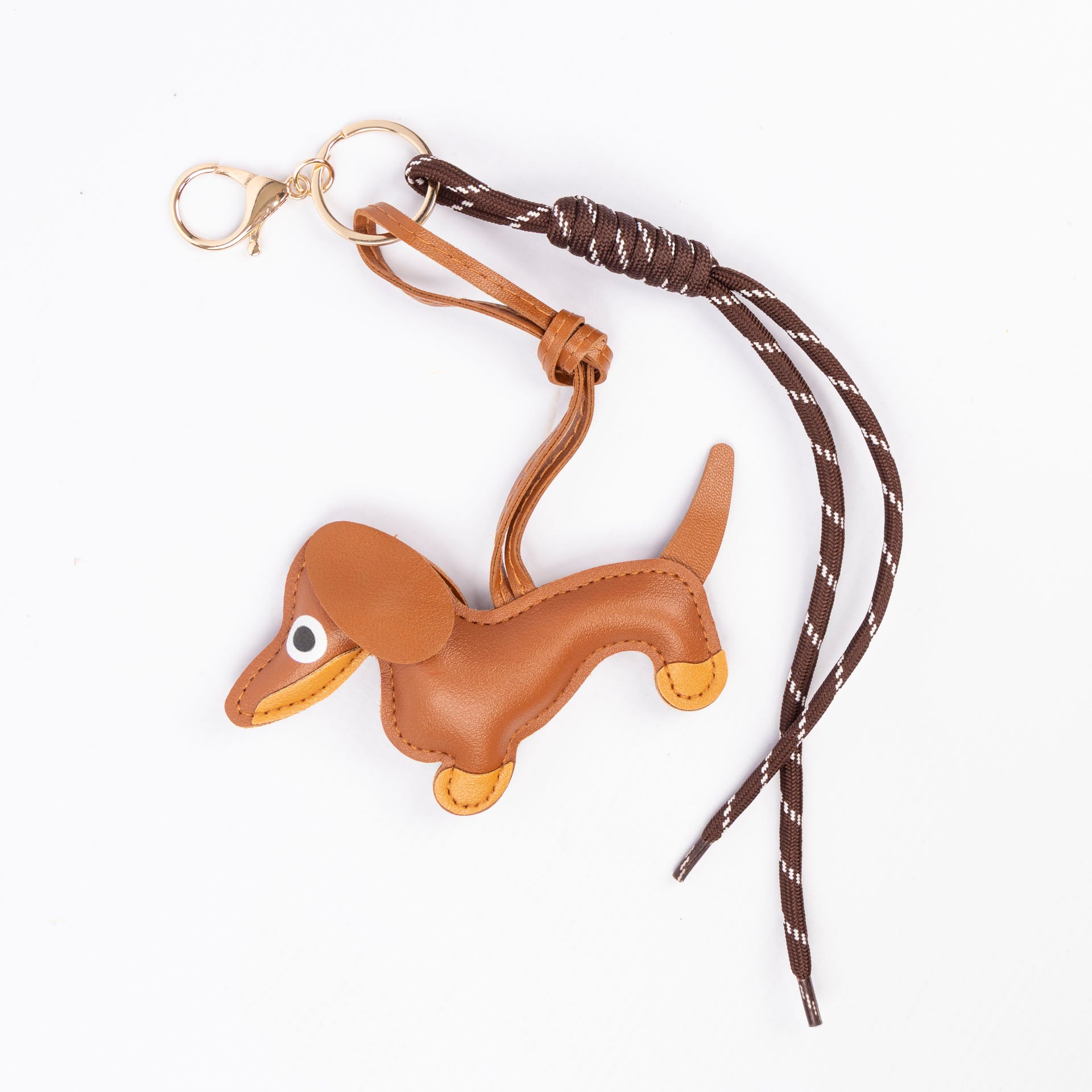 Dachshund PU Leather Bag Charm