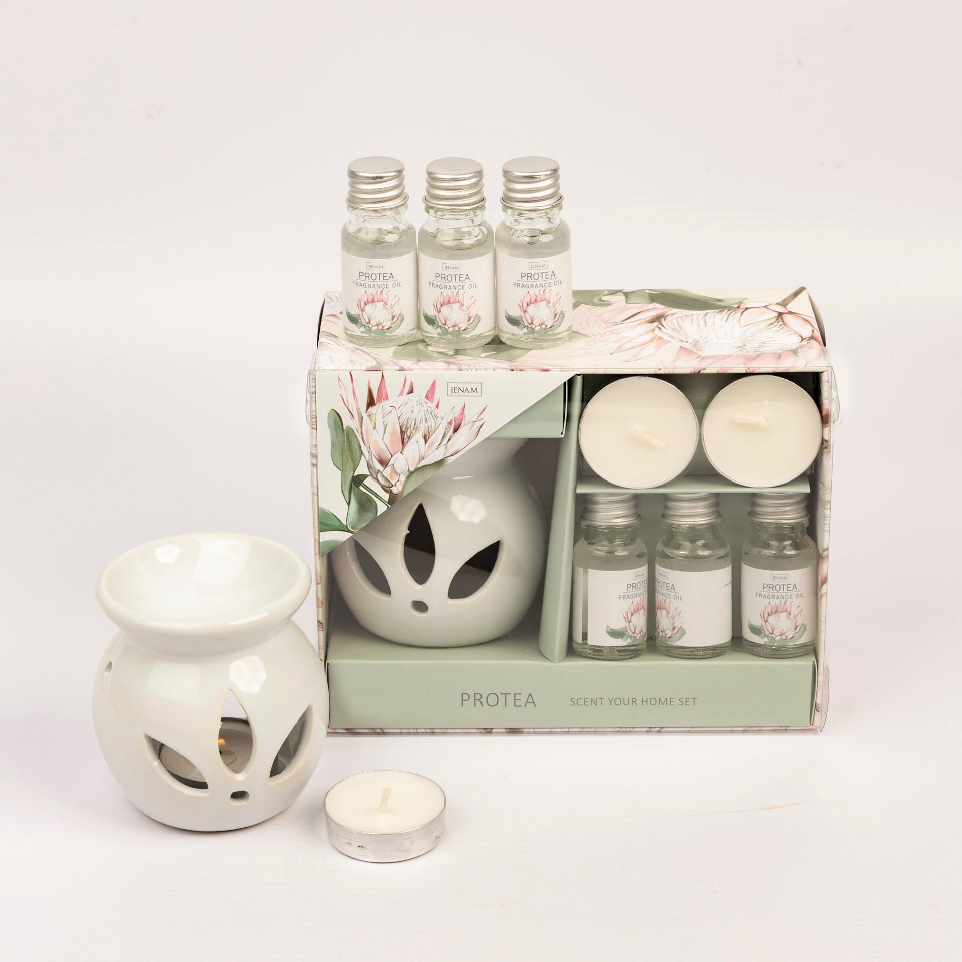 Protea Scent Your Home Aroma Burner Set