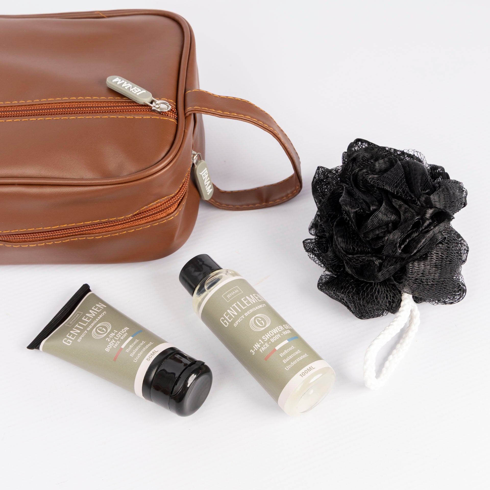 Gentlemen Signature Collection Wash Bag Travel Trio