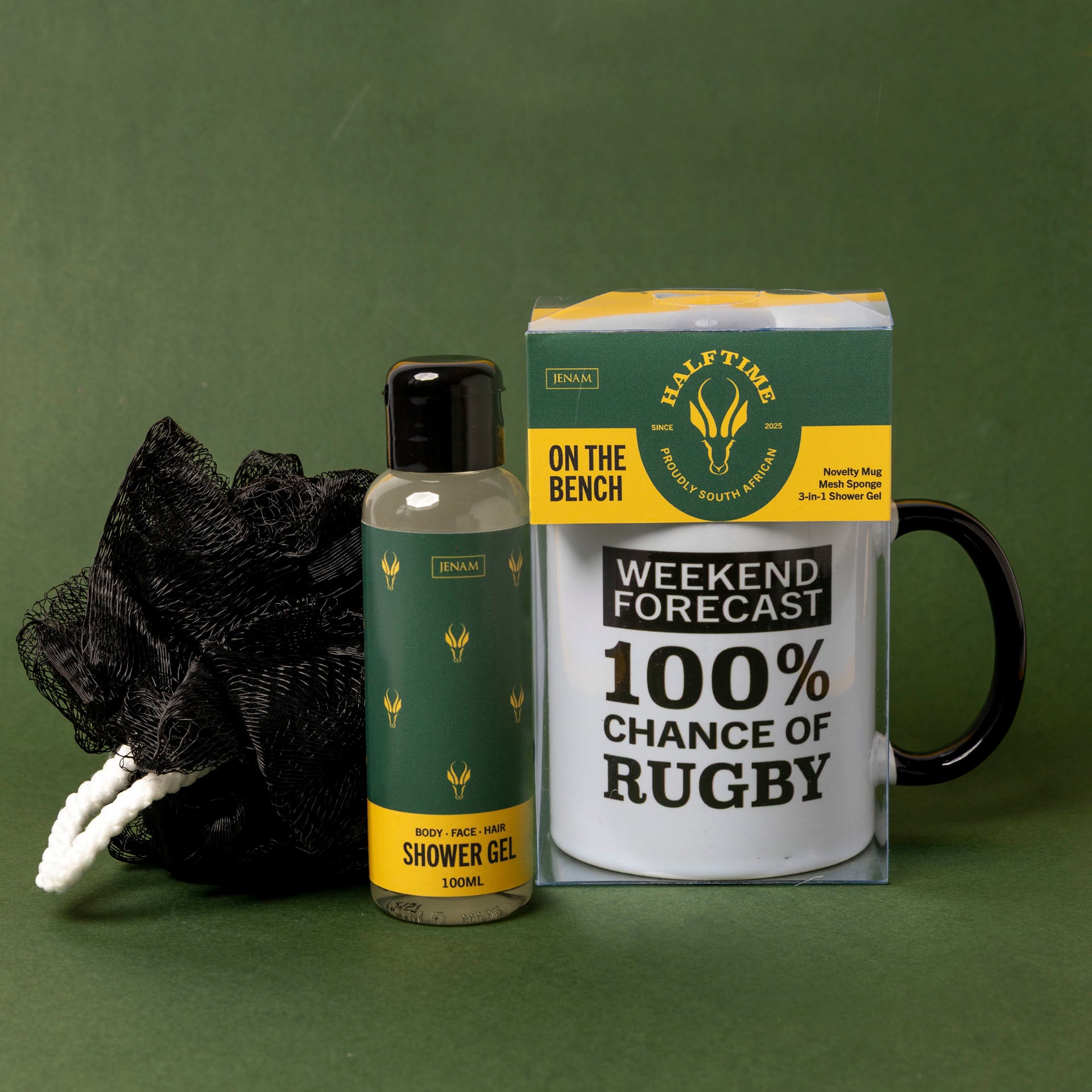 Half Time "On the Bench" Mug Gift Set