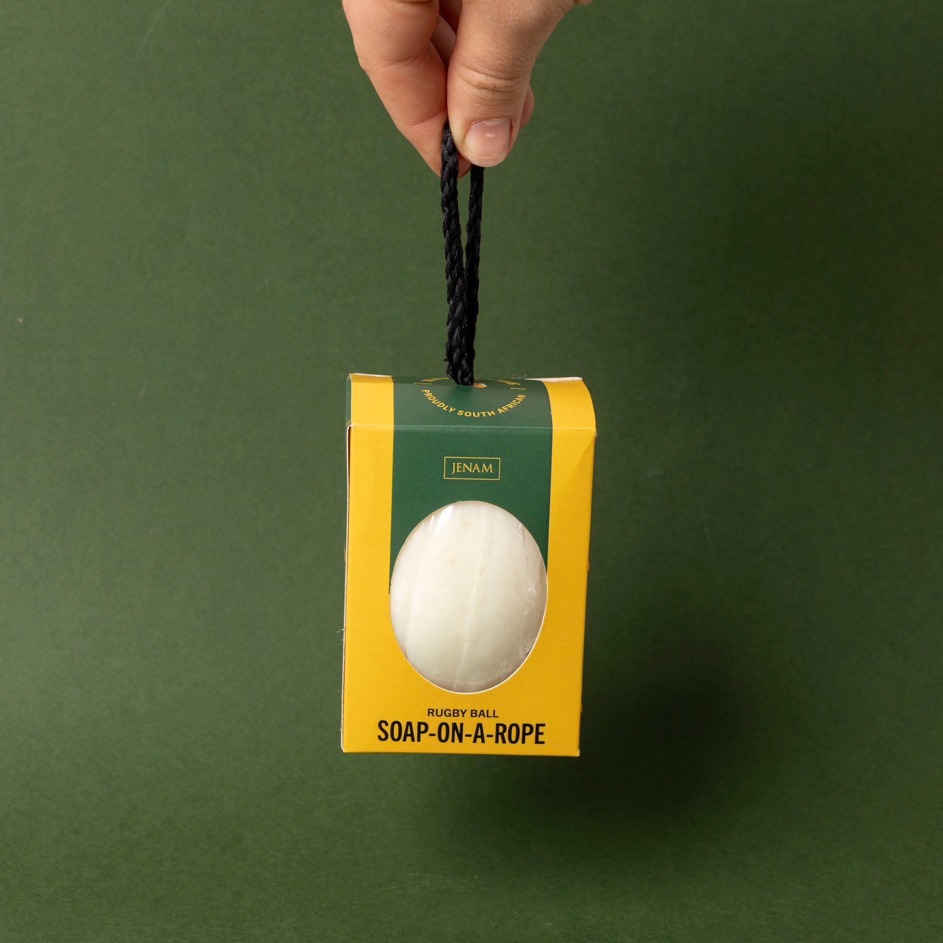 Half Time Rugby Ball Soap-on-a-Rope