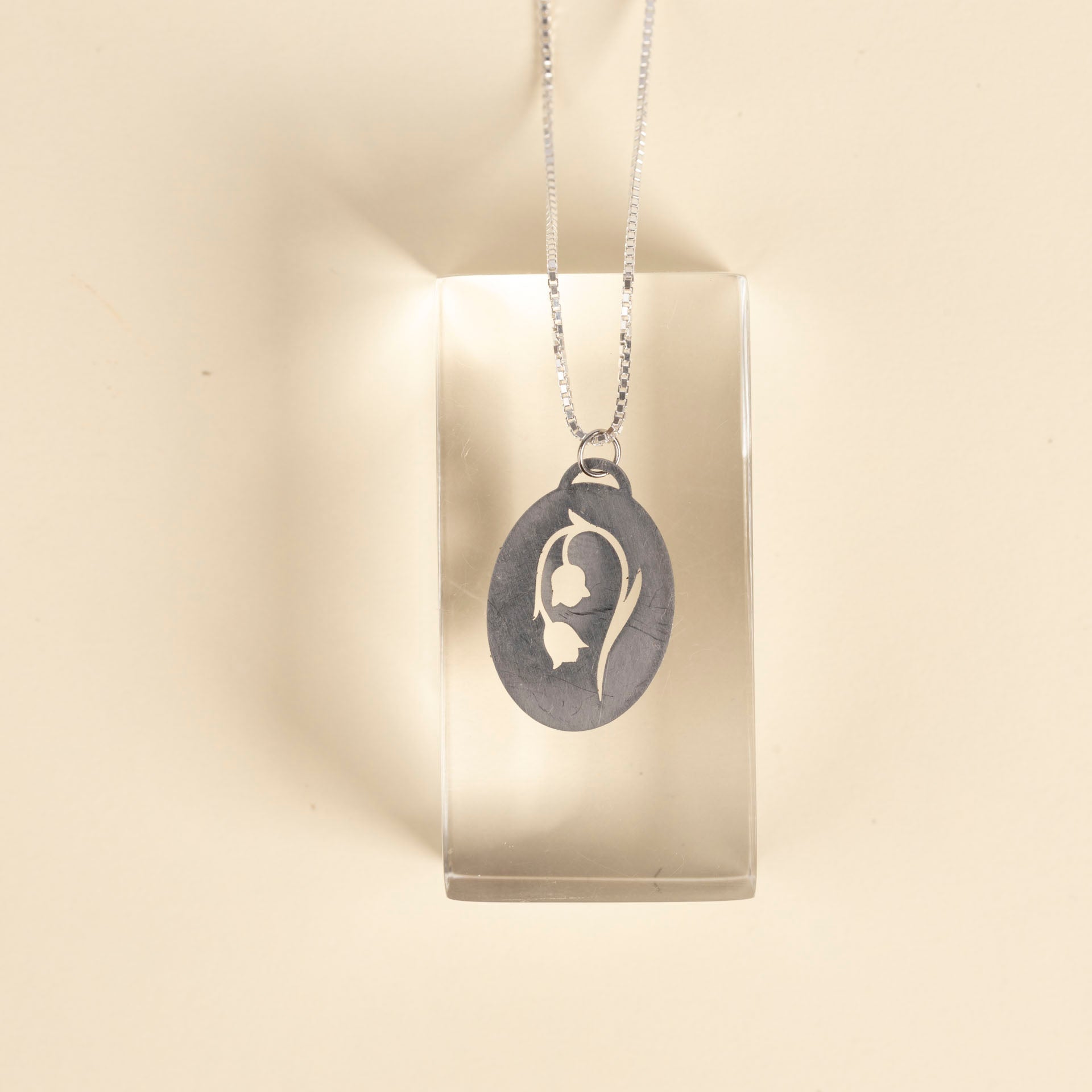 Birth Flower Necklaces (stainless steel)