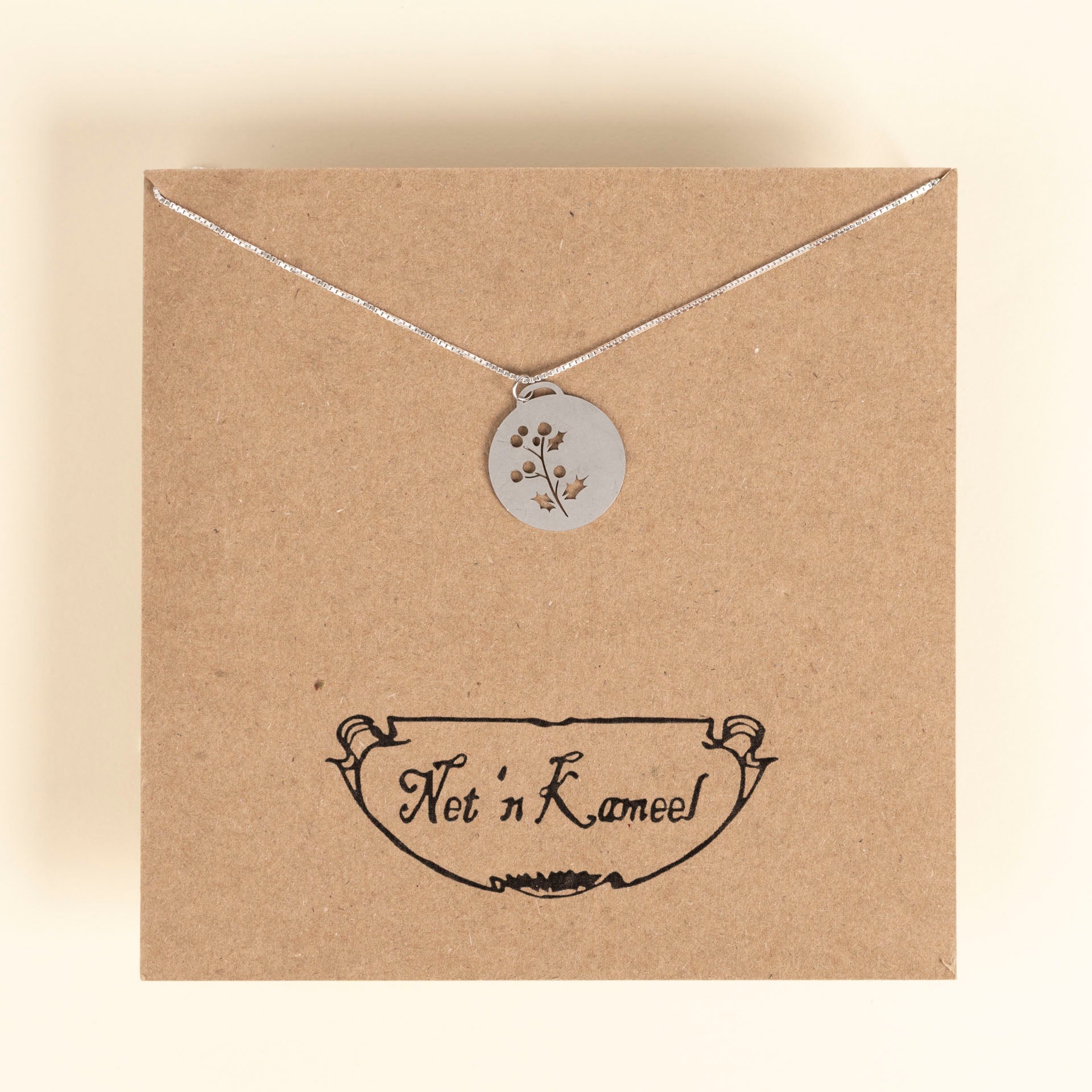 Birth Flower Necklaces (stainless steel)