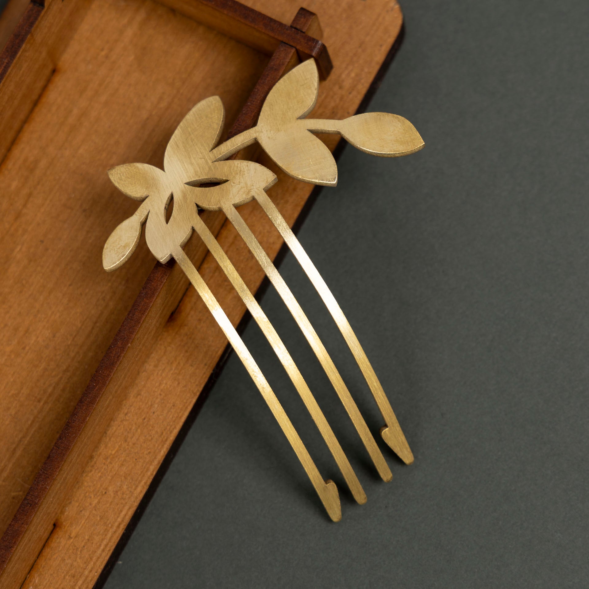 Mulan Hair Brooch (brass or stainless steel)