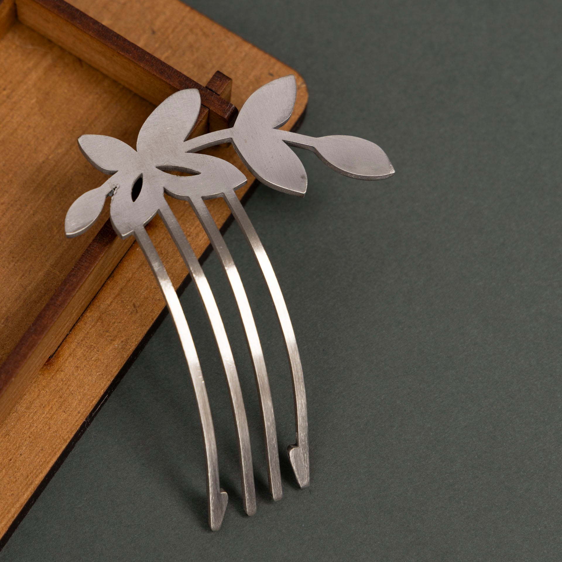 Mulan Hair Brooch (brass or stainless steel)