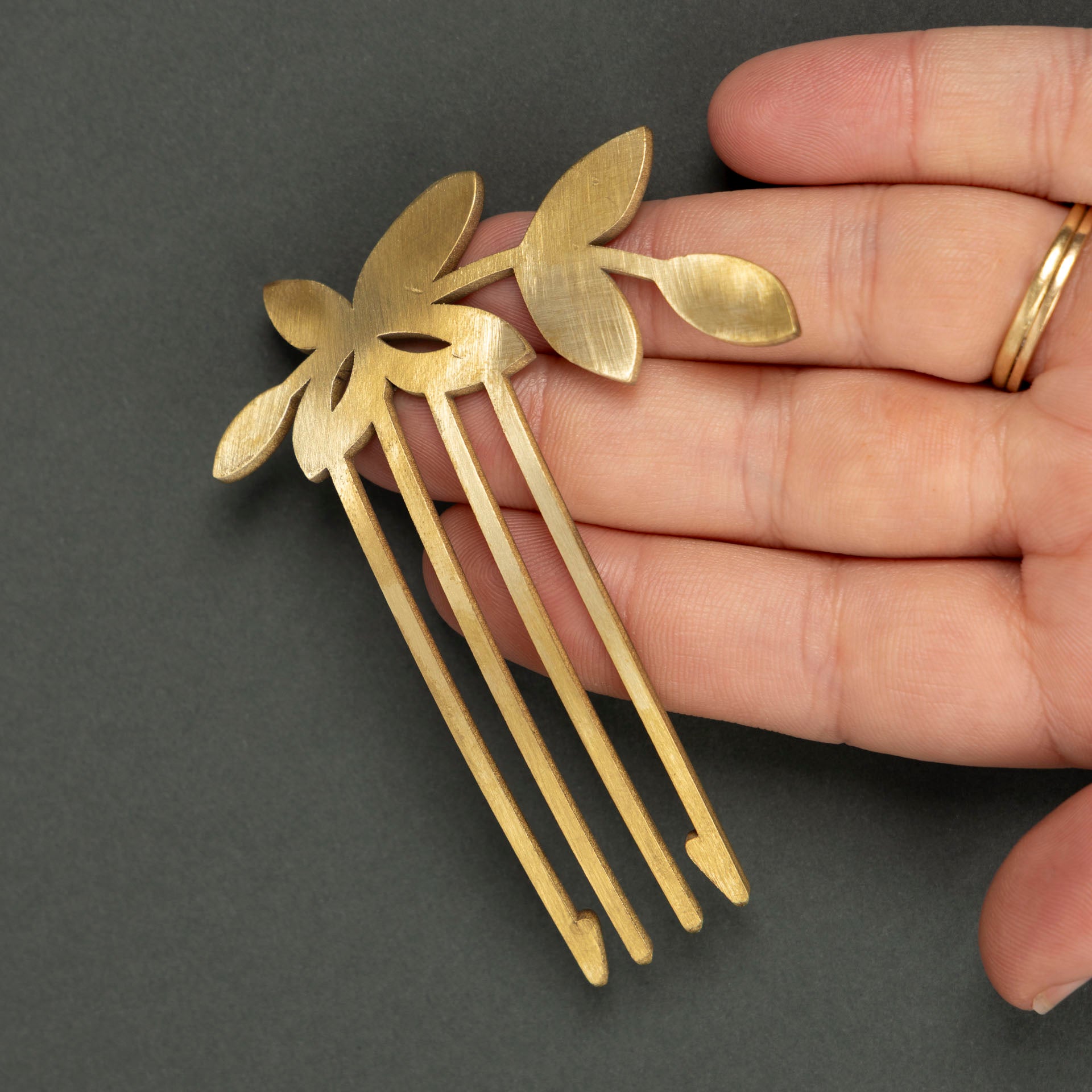 Mulan Hair Brooch (brass or stainless steel)