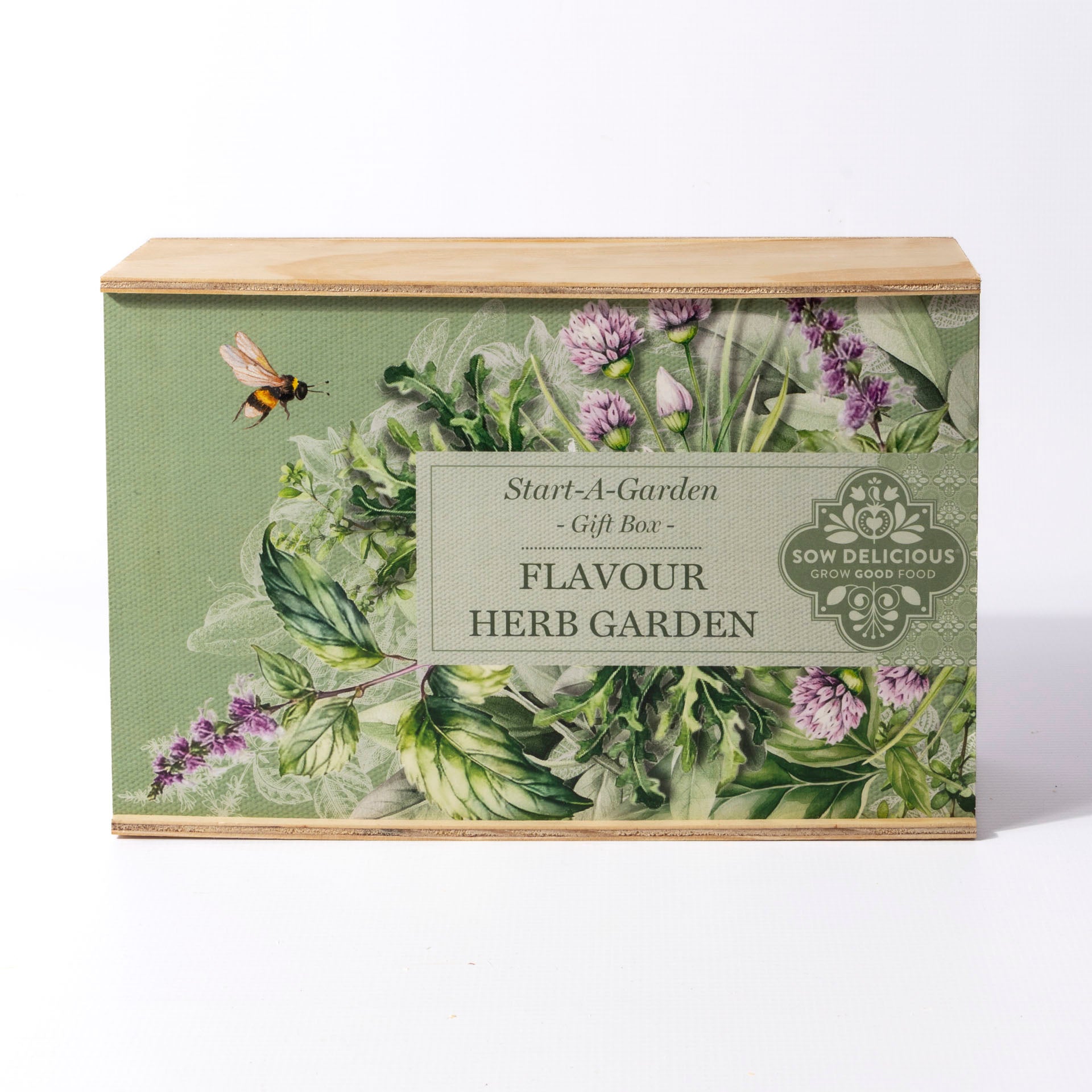 Sow Delicious Start-a-Garden Gift Box – Flavour Herb Garden