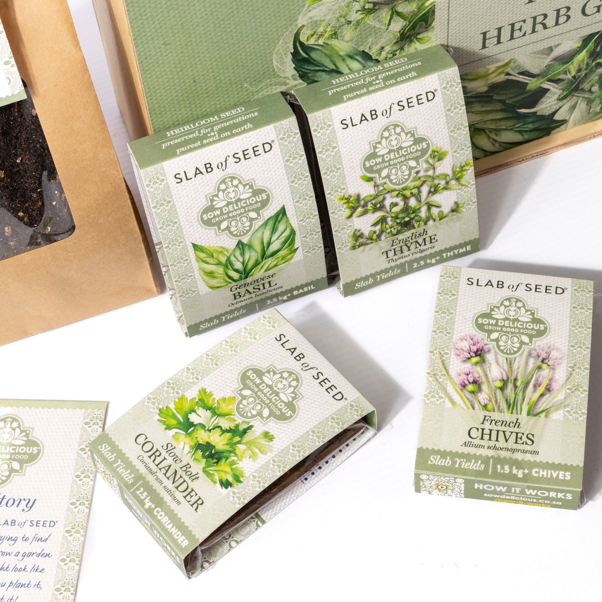 Sow Delicious Start-a-Garden Gift Box – Flavour Herb Garden