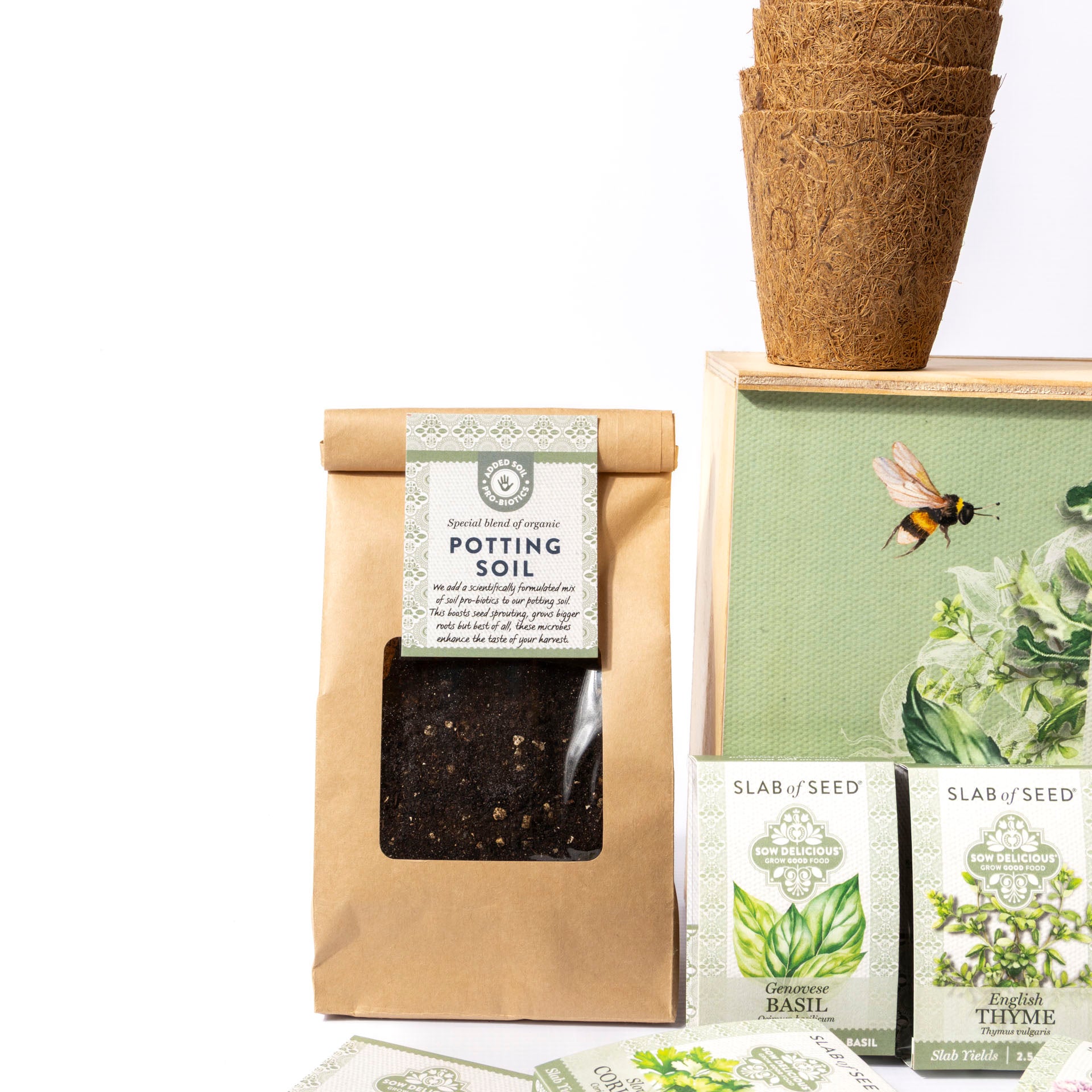 Sow Delicious Start-a-Garden Gift Box – Flavour Herb Garden