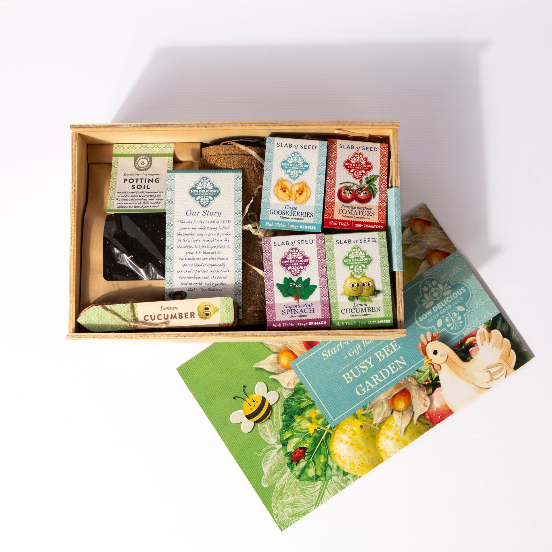 Sow Delicious Start-a-Garden Gift Box – Busy Bee Garden
