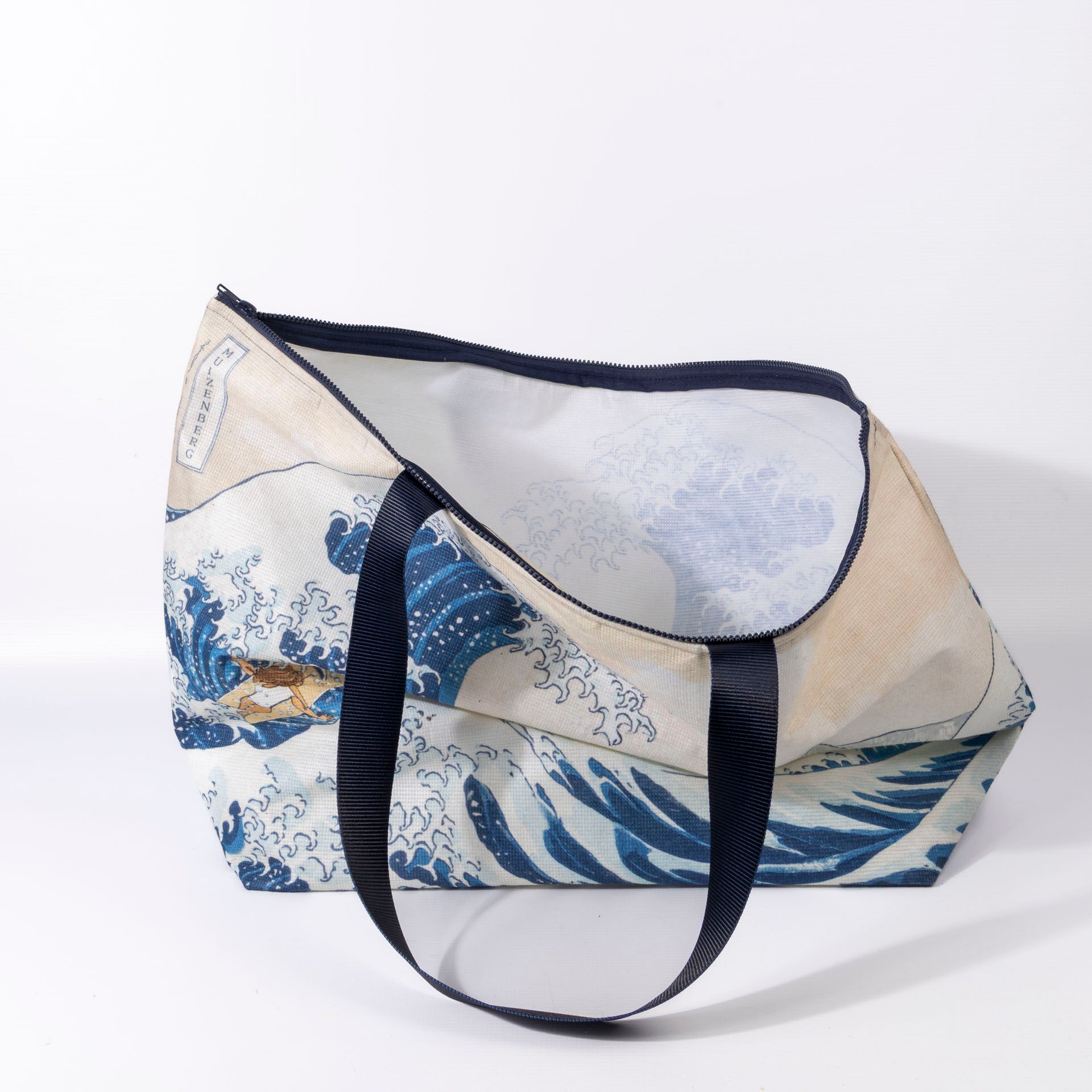 "The Great Wave Off Muizenberg" Beach Bag