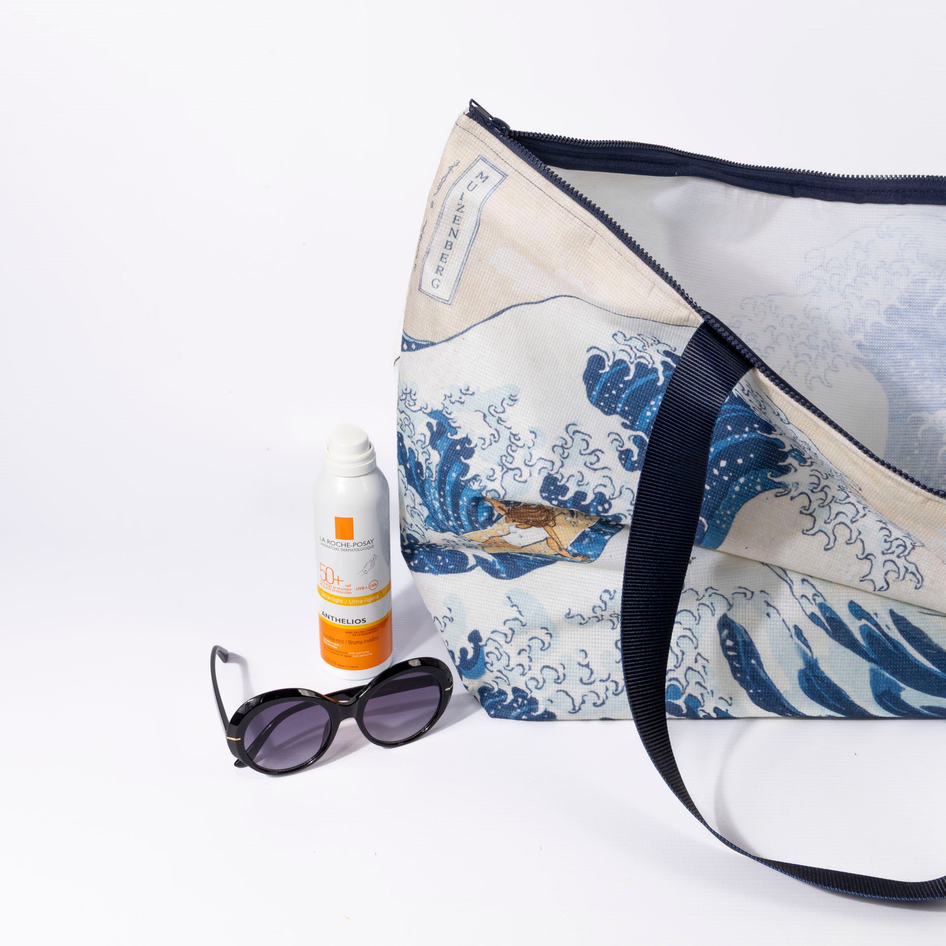 "The Great Wave Off Muizenberg" Beach Bag