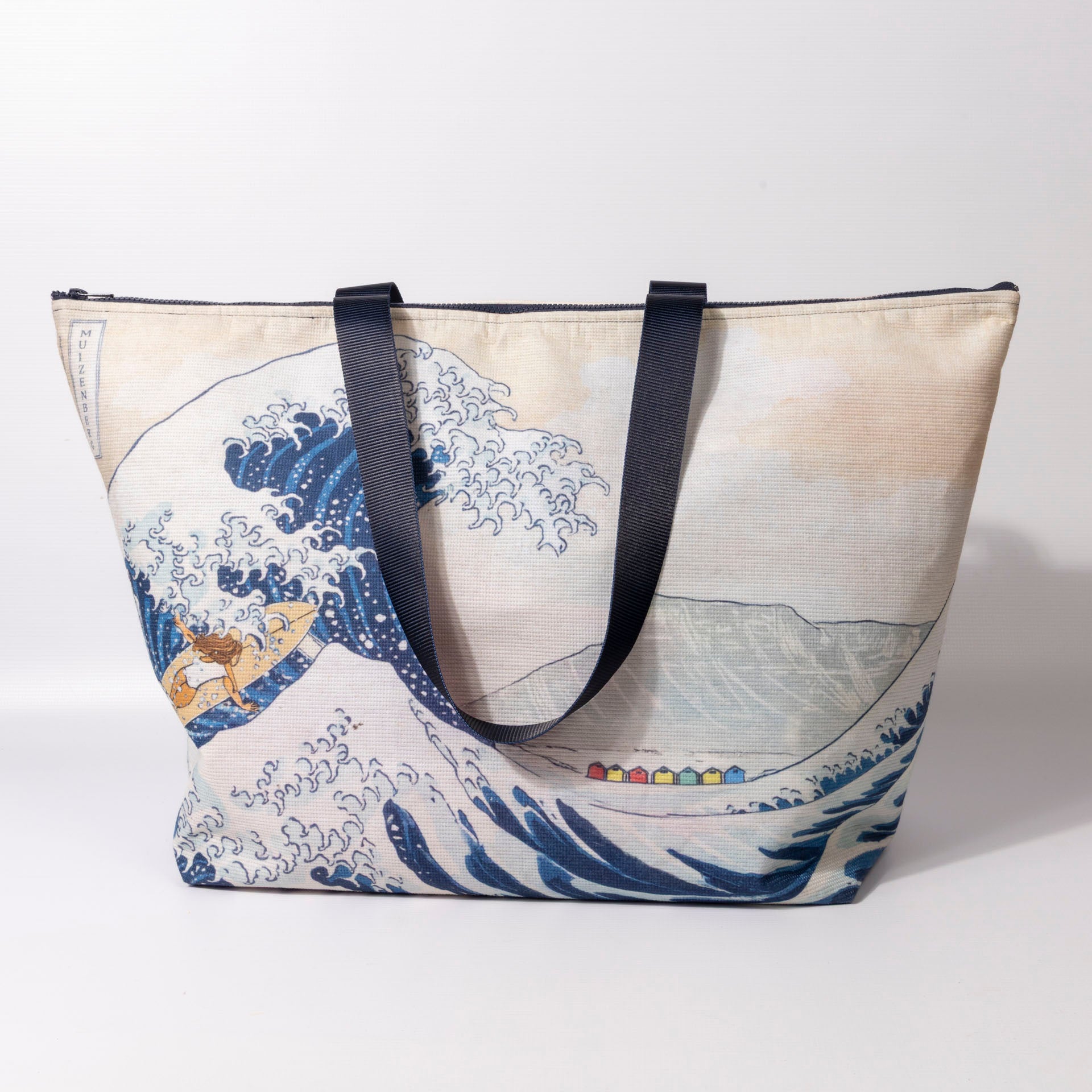 "The Great Wave Off Muizenberg" Beach Bag
