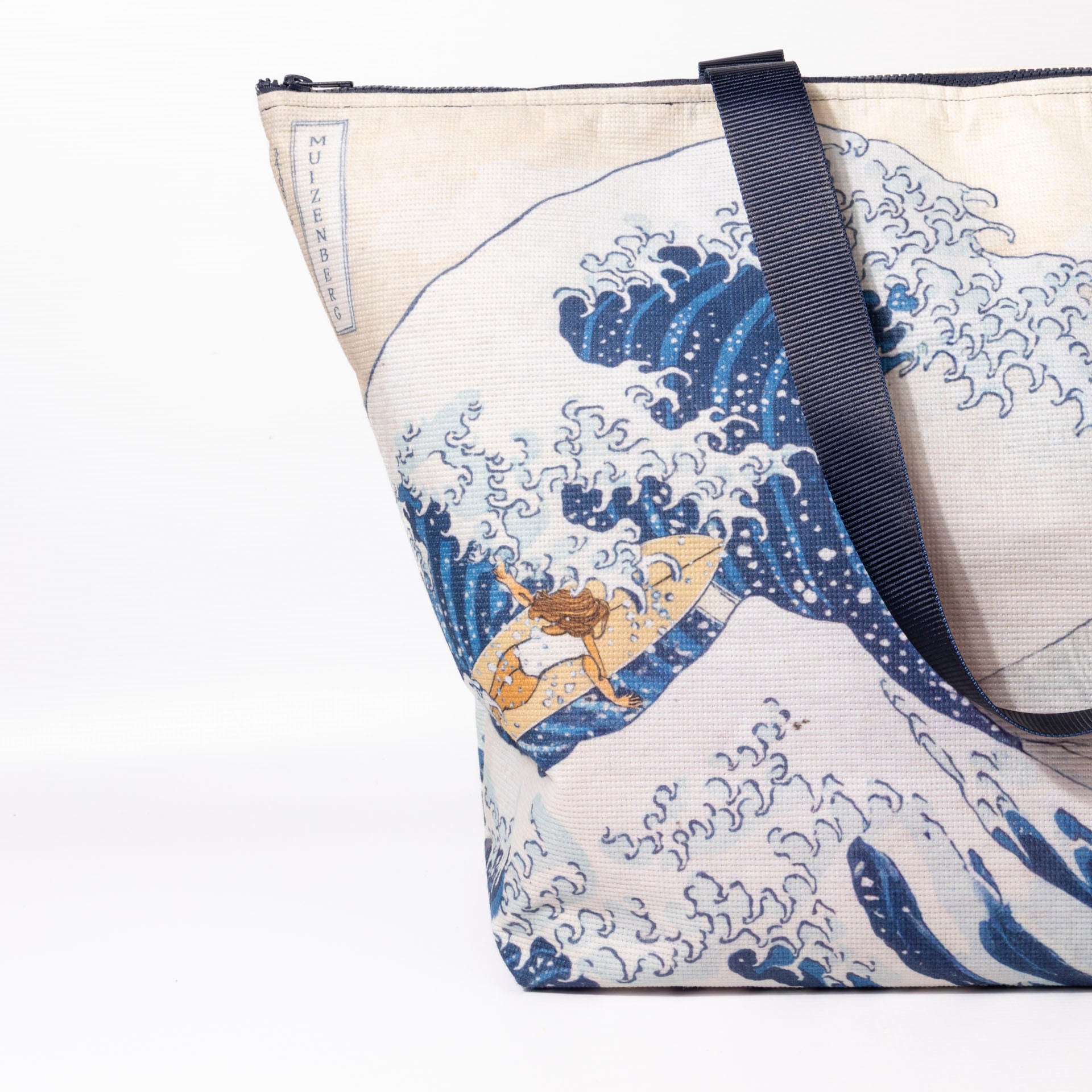 "The Great Wave Off Muizenberg" Beach Bag