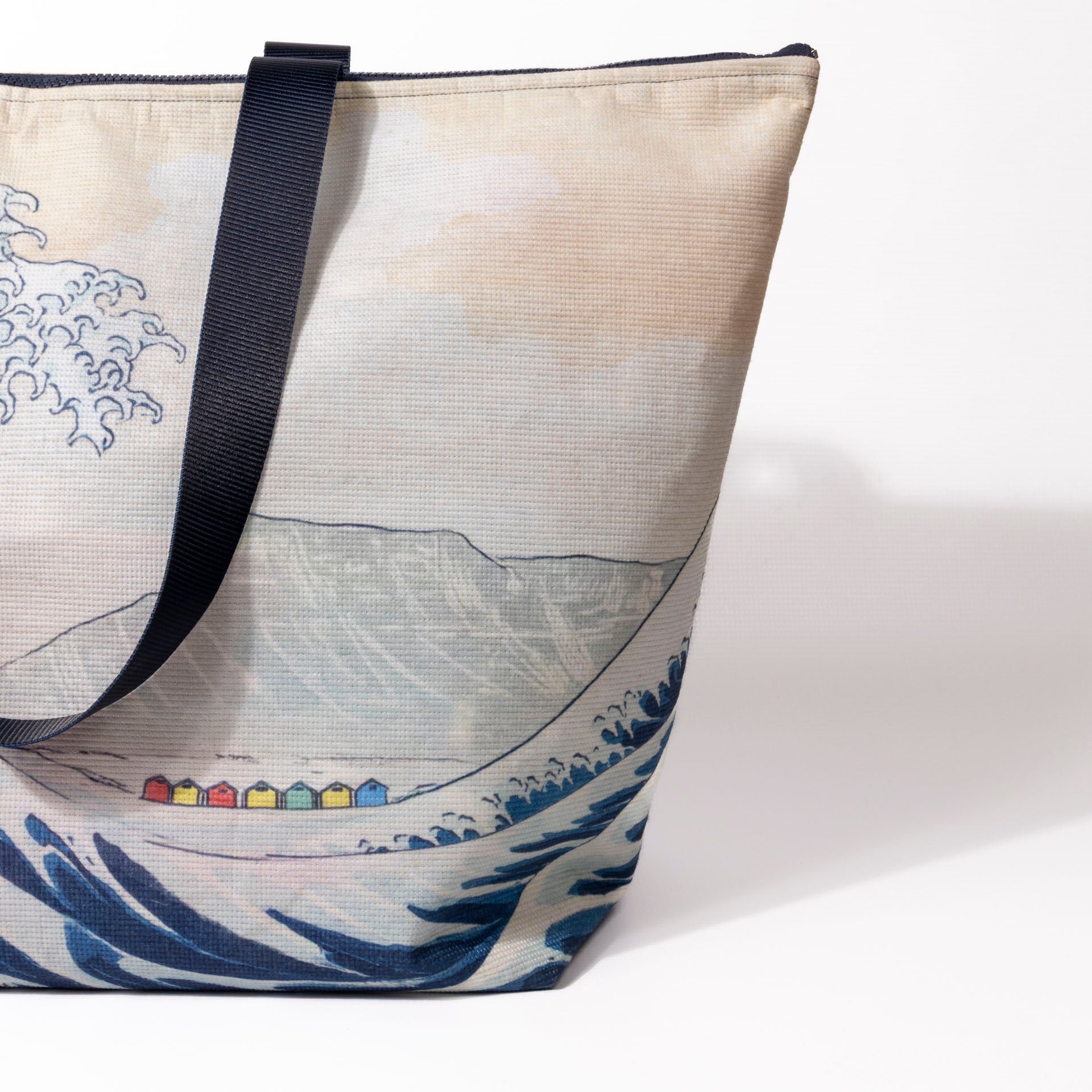 "The Great Wave Off Muizenberg" Beach Bag