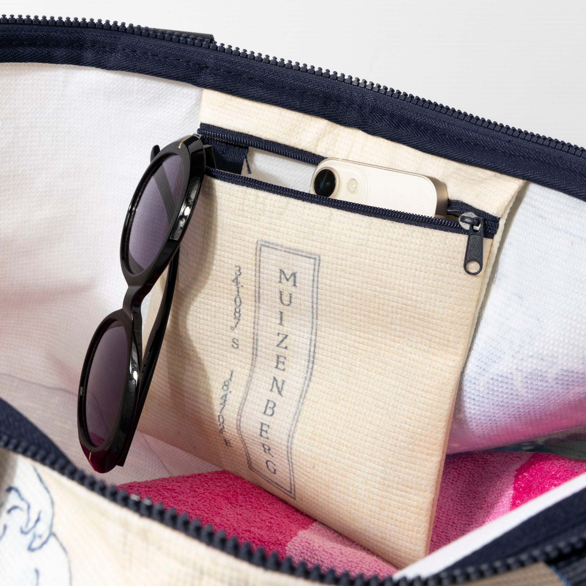 "The Great Wave Off Muizenberg" Beach Bag