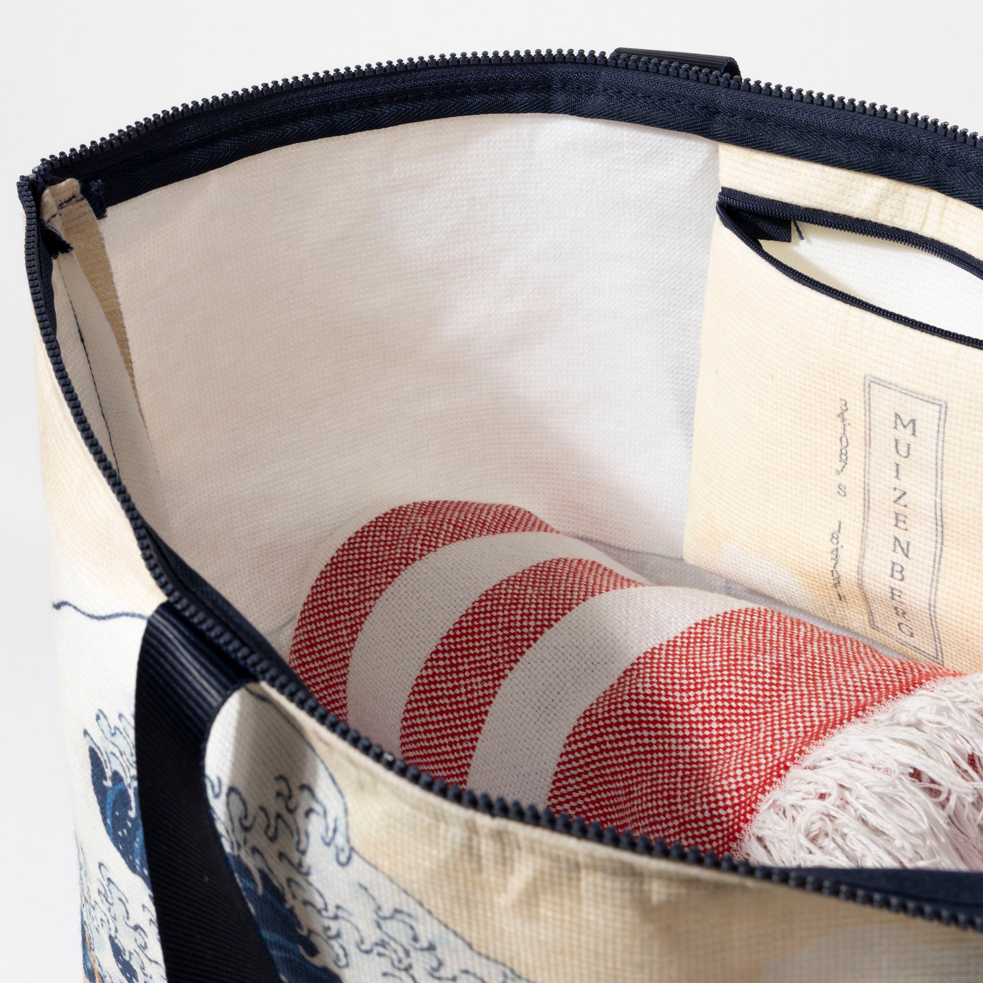 "The Great Wave Off Muizenberg" Beach Bag