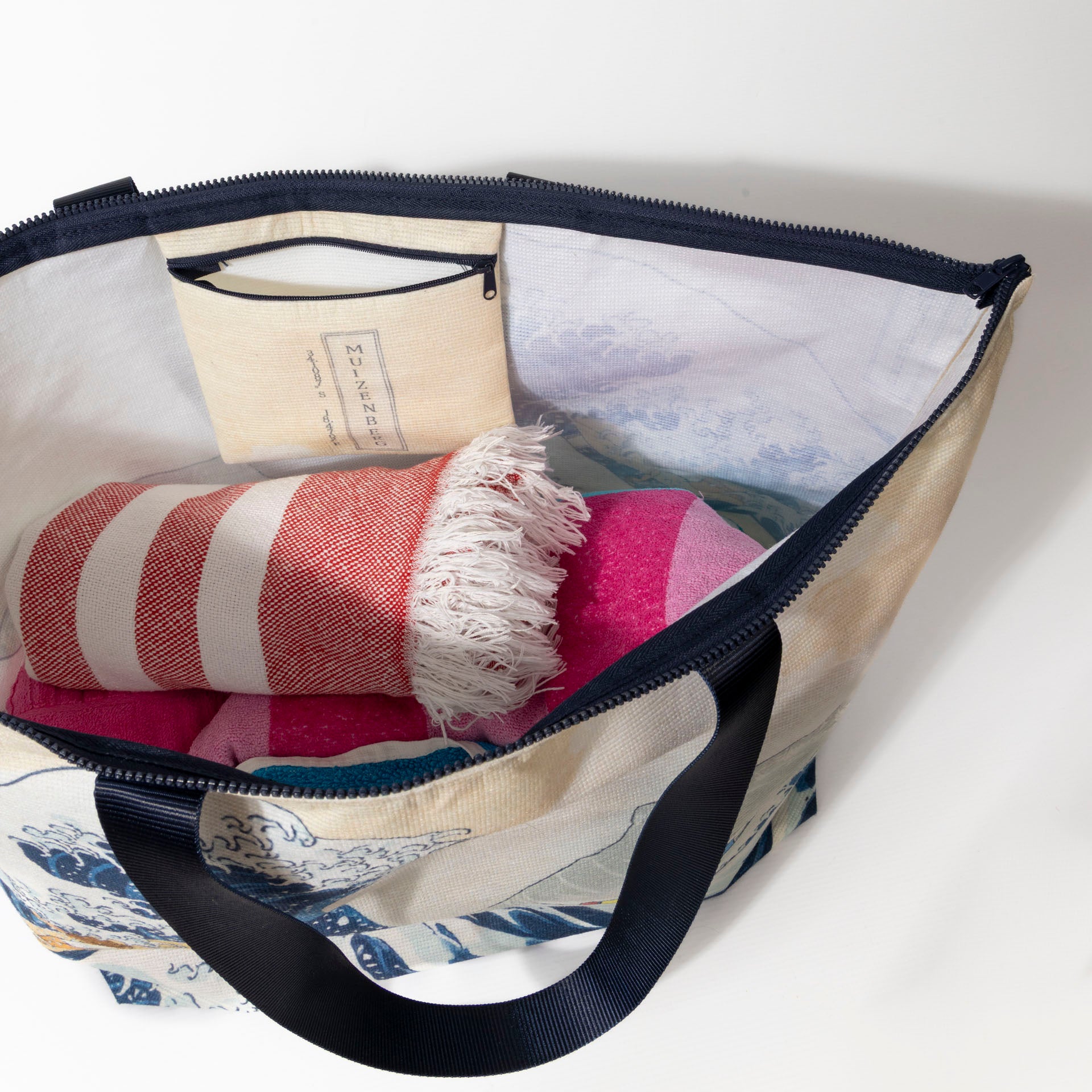 "The Great Wave Off Muizenberg" Beach Bag