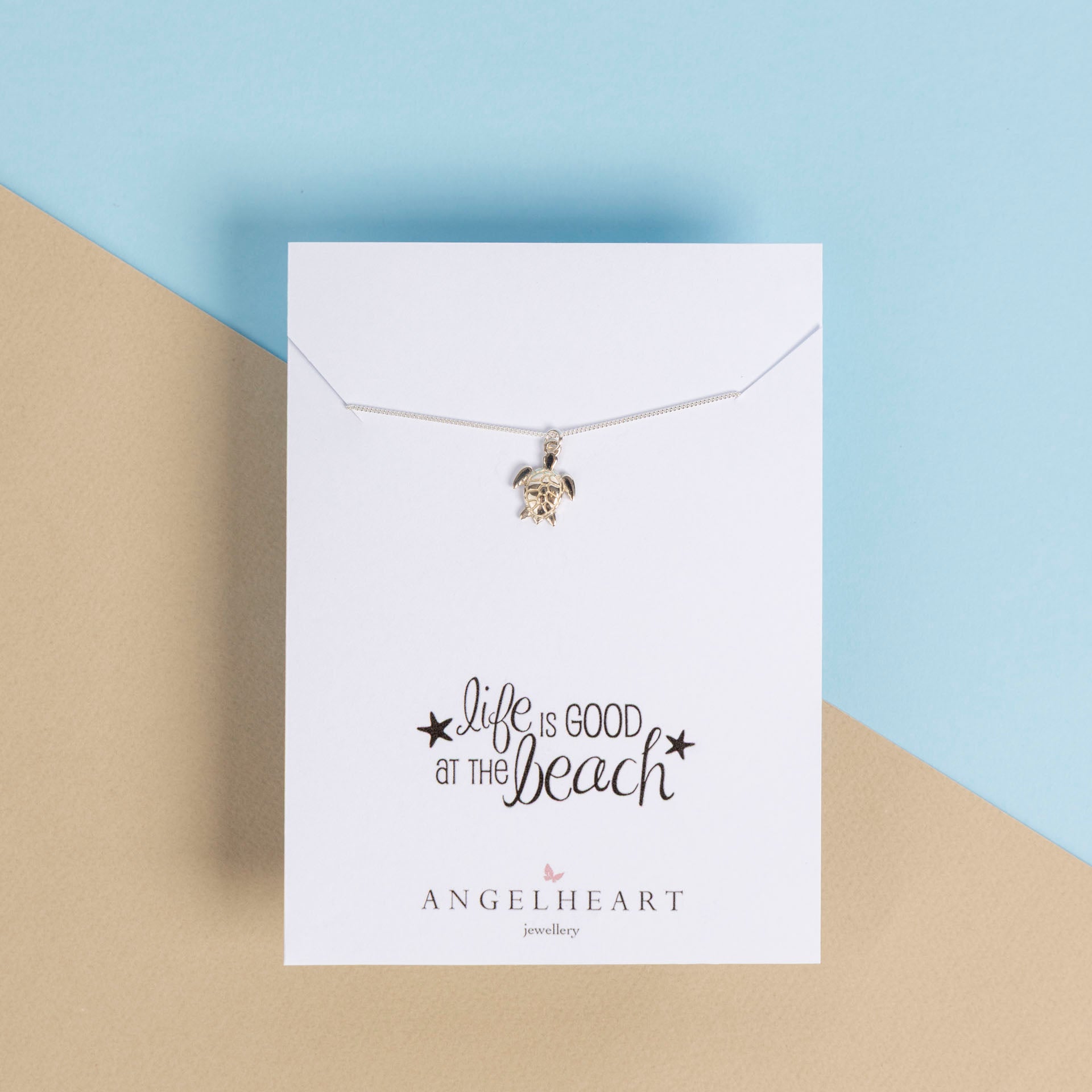 Sterling Silver Sea Turtle Necklace