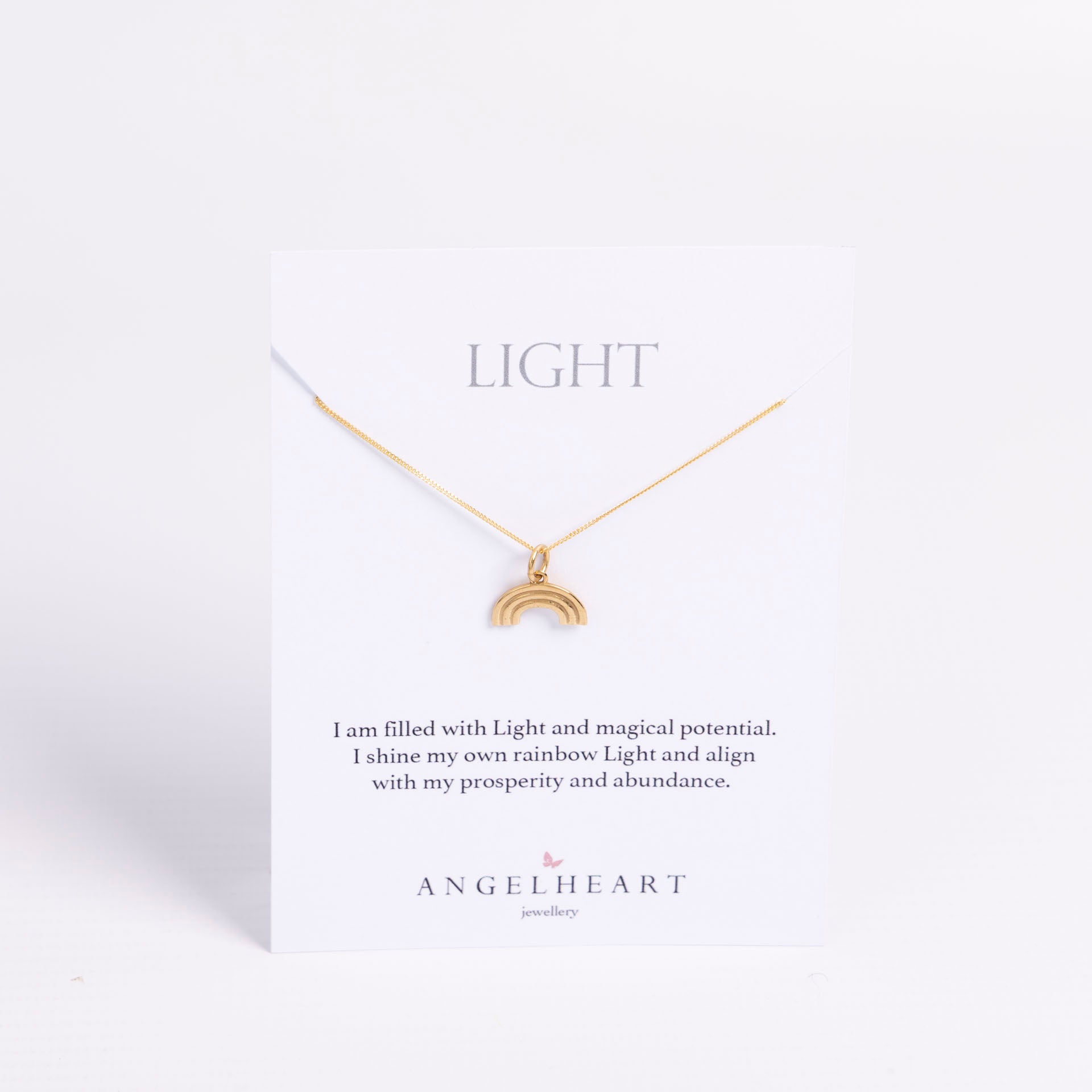 Rainbow Necklace (Gold-Dipped Sterling Silver)