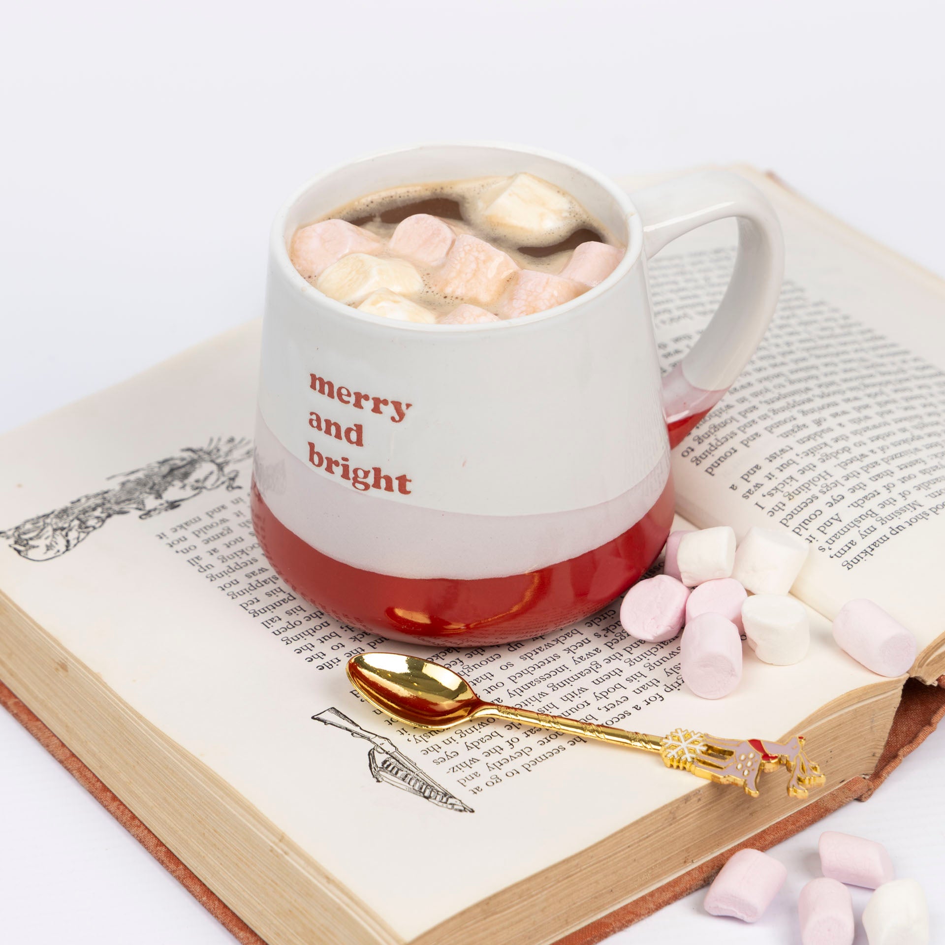 "Merry and Bright" Christmas Mug