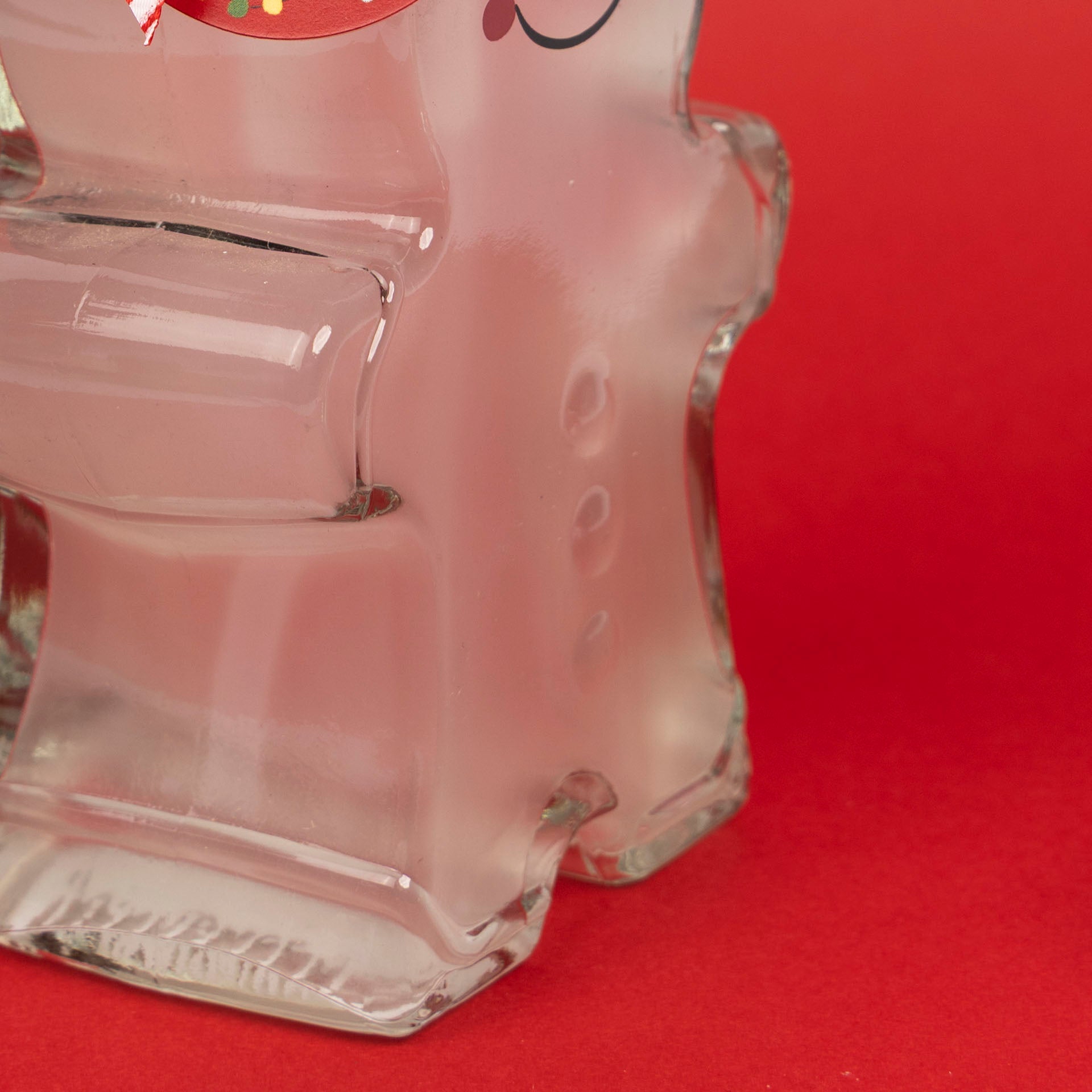 Christmas Hand Wash in Gingerbread Man Glass Bottle