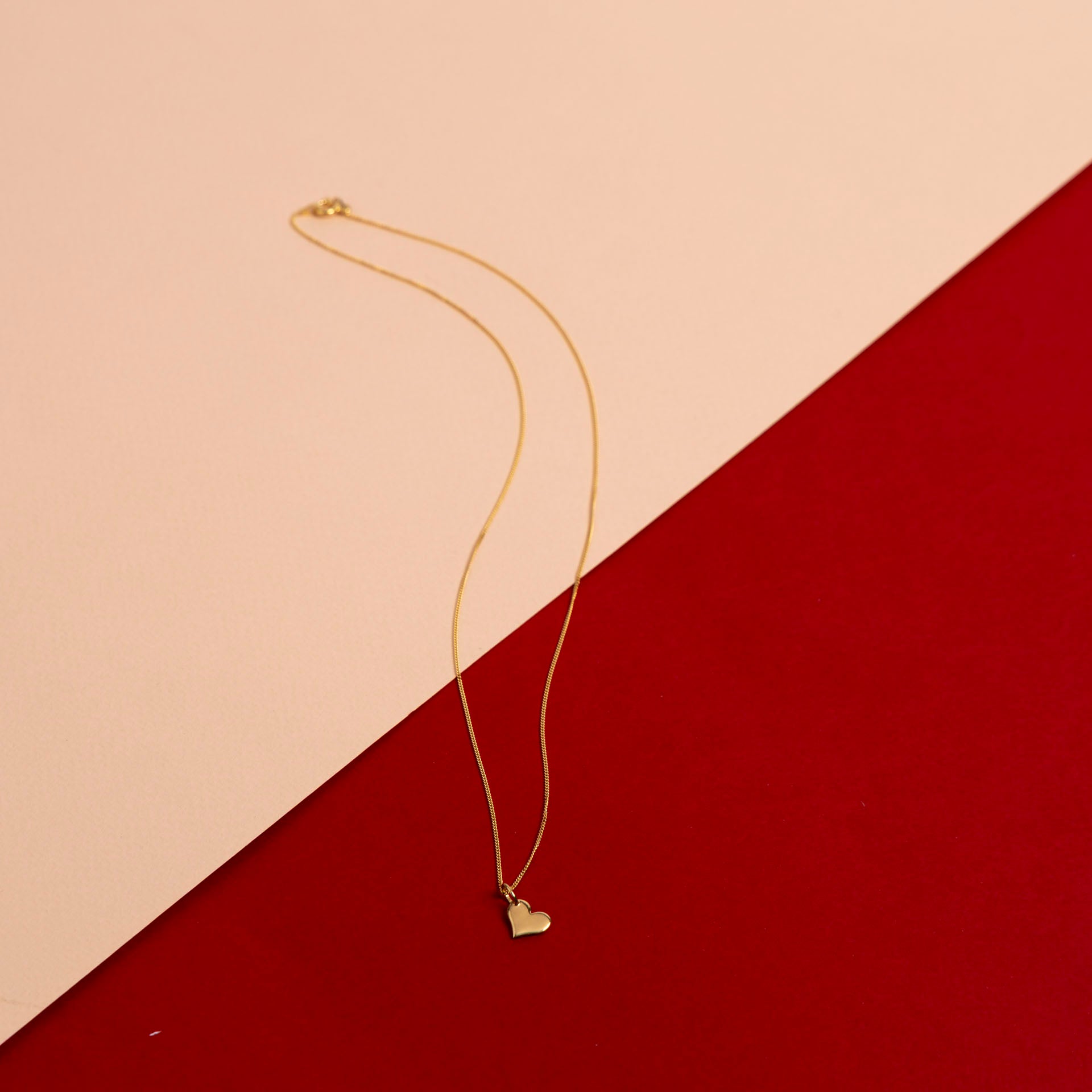 "For my Wife, Merry Christmas" Gold-Dipped Heart Pendant (necklace or bracelet)