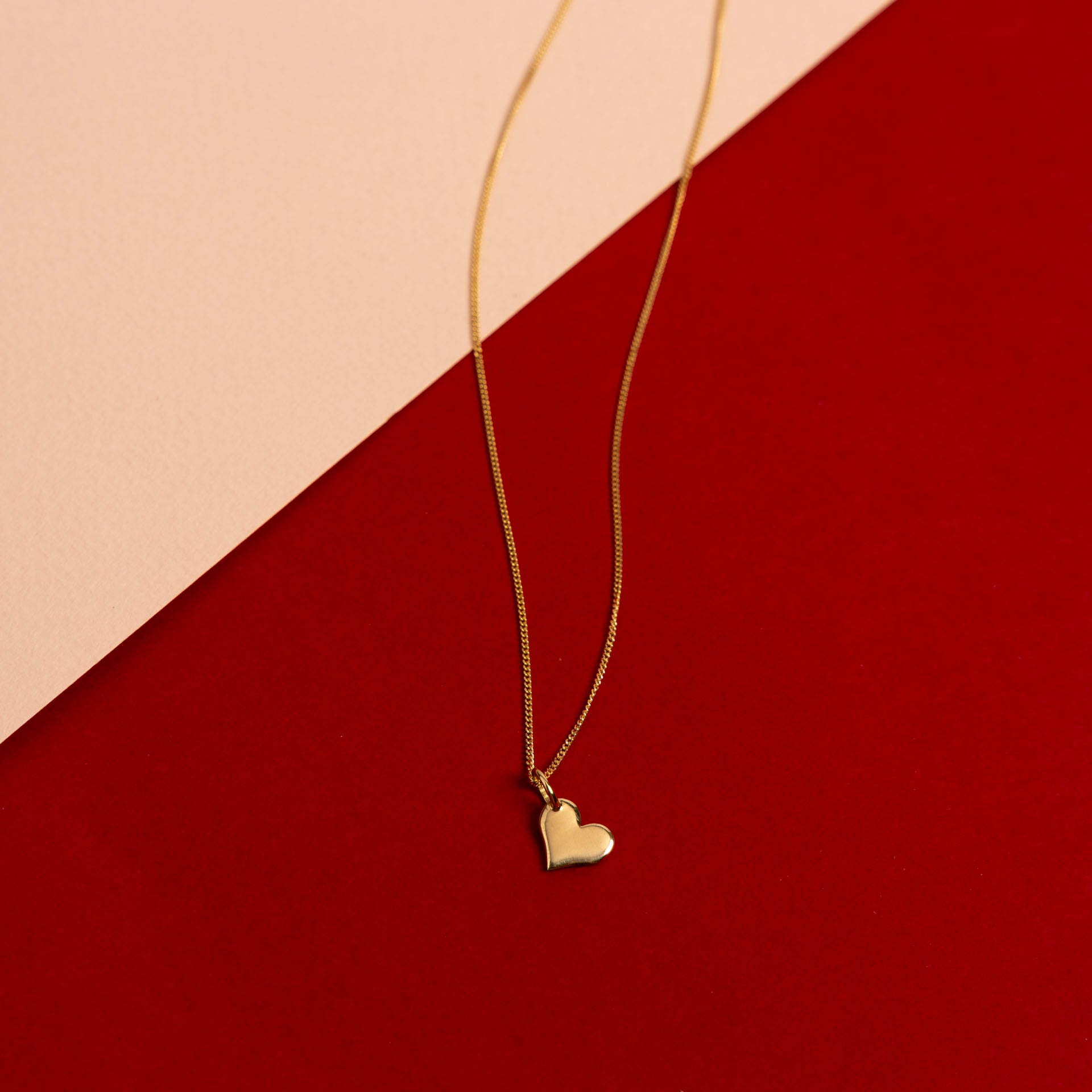 "For my Wife, Merry Christmas" Gold-Dipped Heart Pendant (necklace or bracelet)