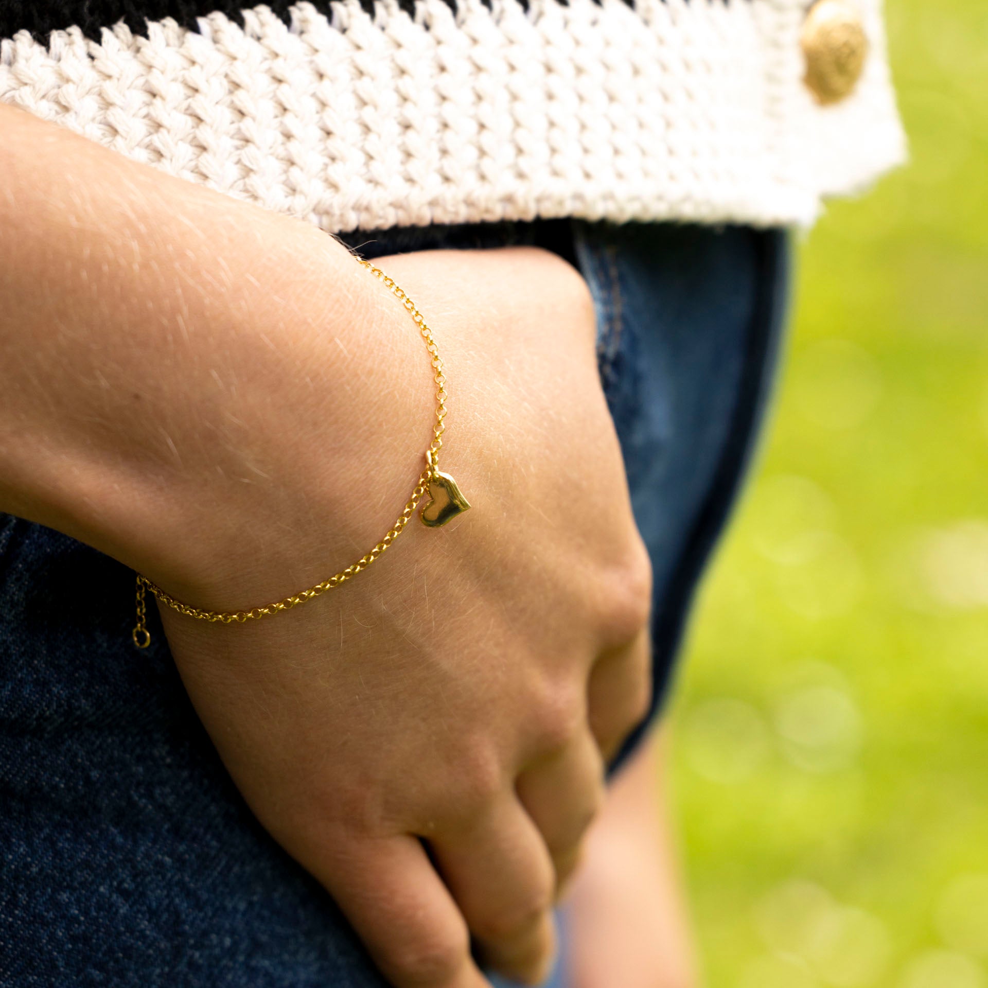 "For my Mom, Merry Christmas" Gold-Dipped Heart Pendant (necklace or bracelet)