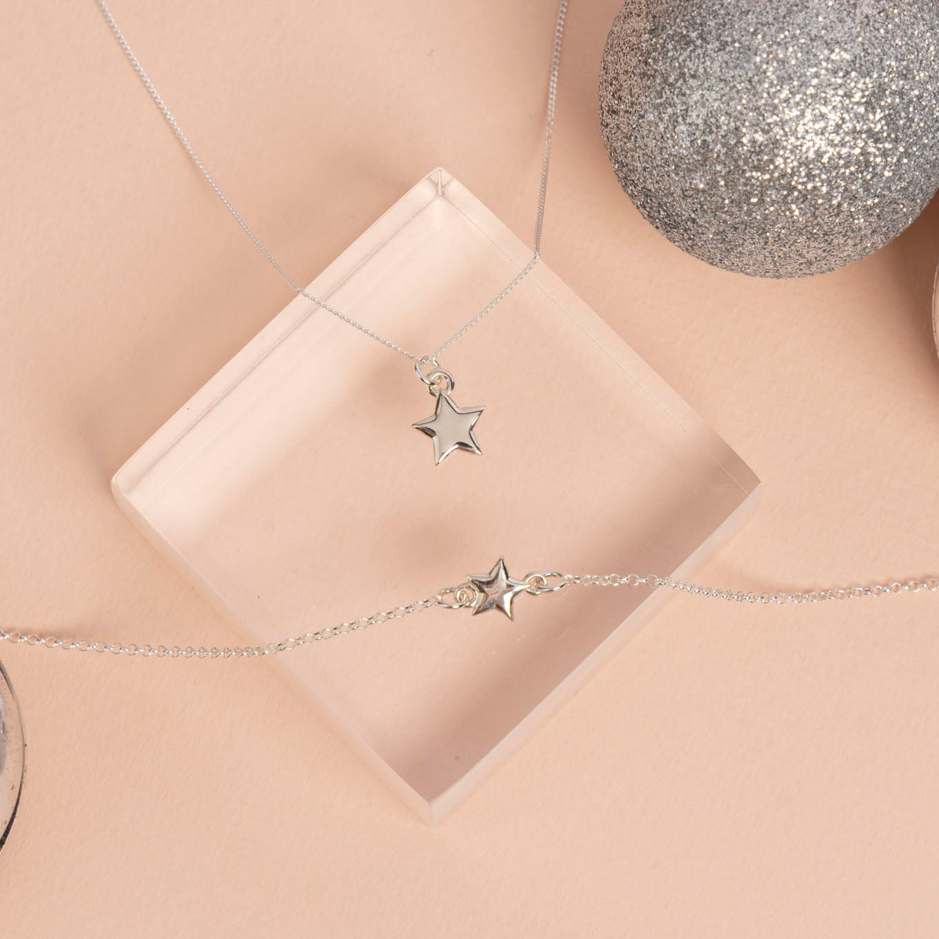 "For my Daughter, Merry Christmas" Sterling Silver Pendant (necklace or bracelet)