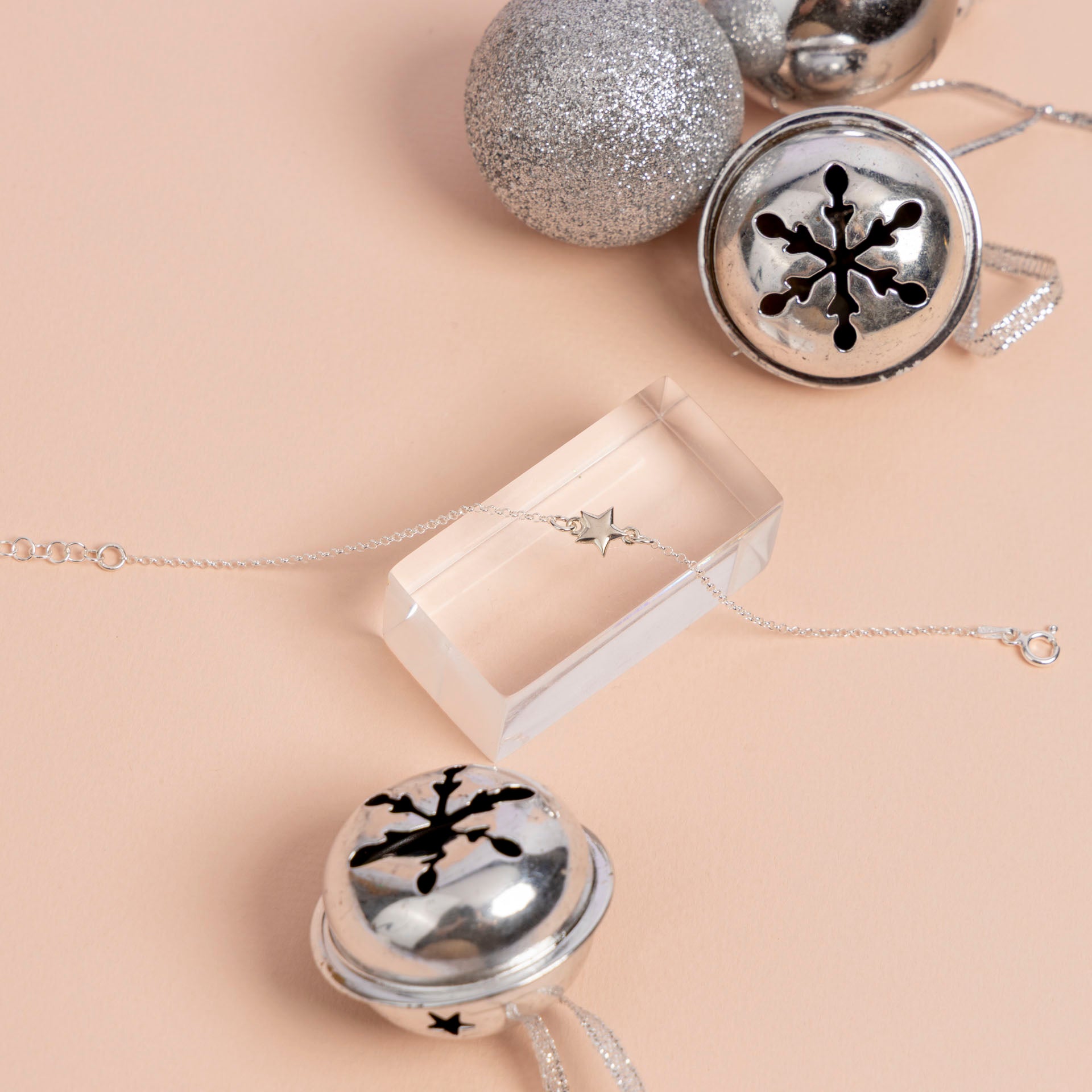 "For my Daughter, Merry Christmas" Sterling Silver Pendant (necklace or bracelet)